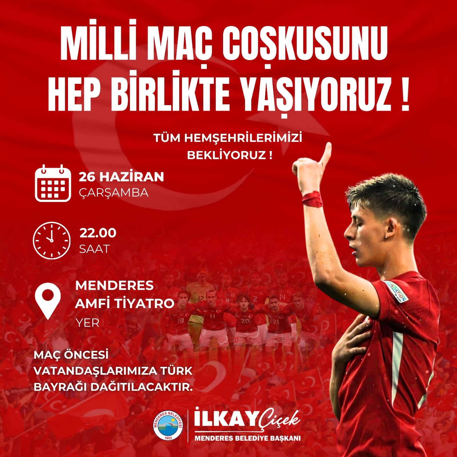 Menderes'te Bizim Çocuklar Heyecanı Yaşanacak