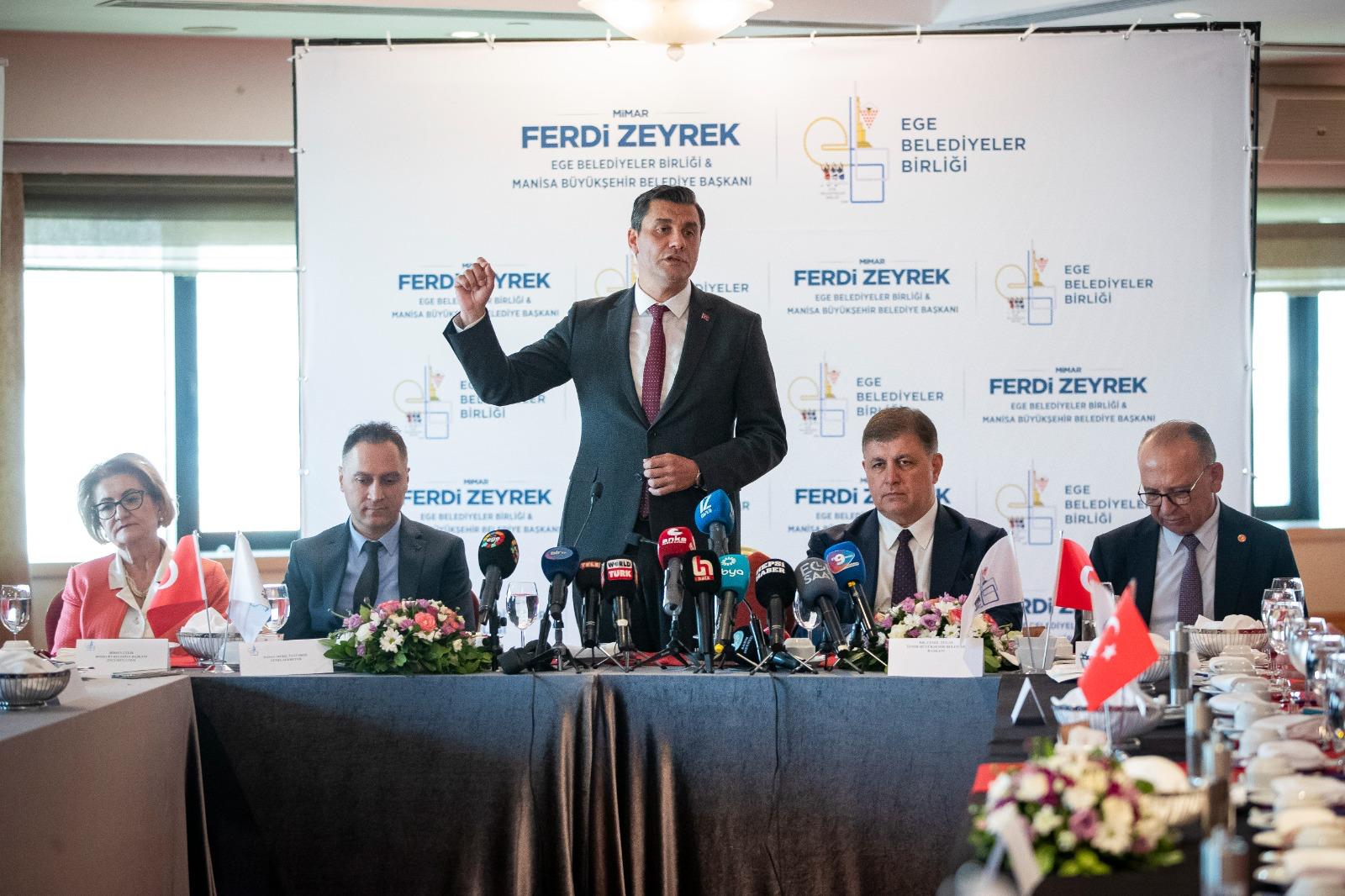 Başkan Tugay ve Zeyrek'ten sevindiren haber: Ege Planlama ajansı kuruluyor!