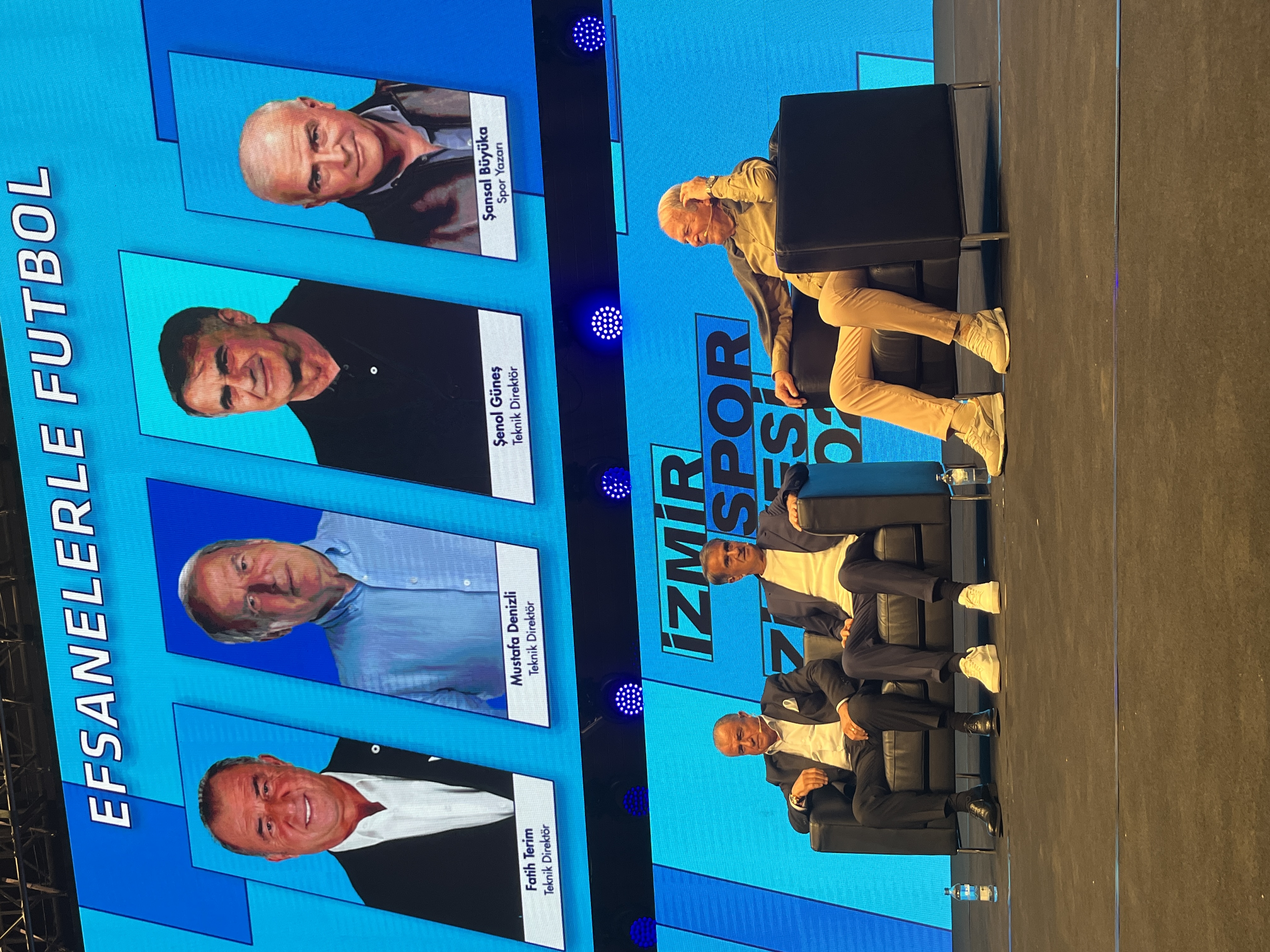 Terim, Denizli ve Güneş, İzmir Spor Zirvesi'nde buluştu