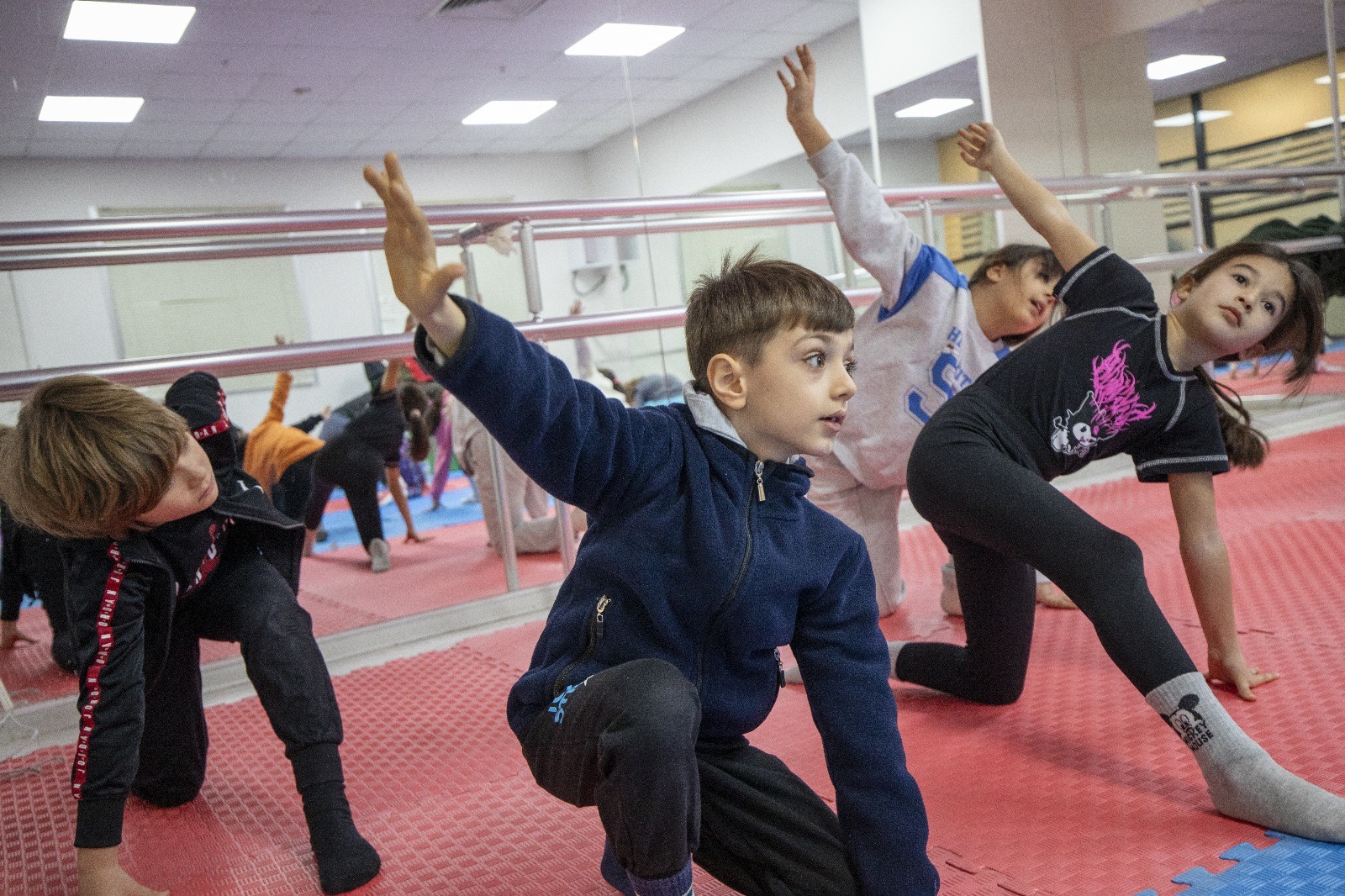 Karşıyakalı çocuklar ‘Neşeli Hareketler Kış Okulu’nu çok sevdi