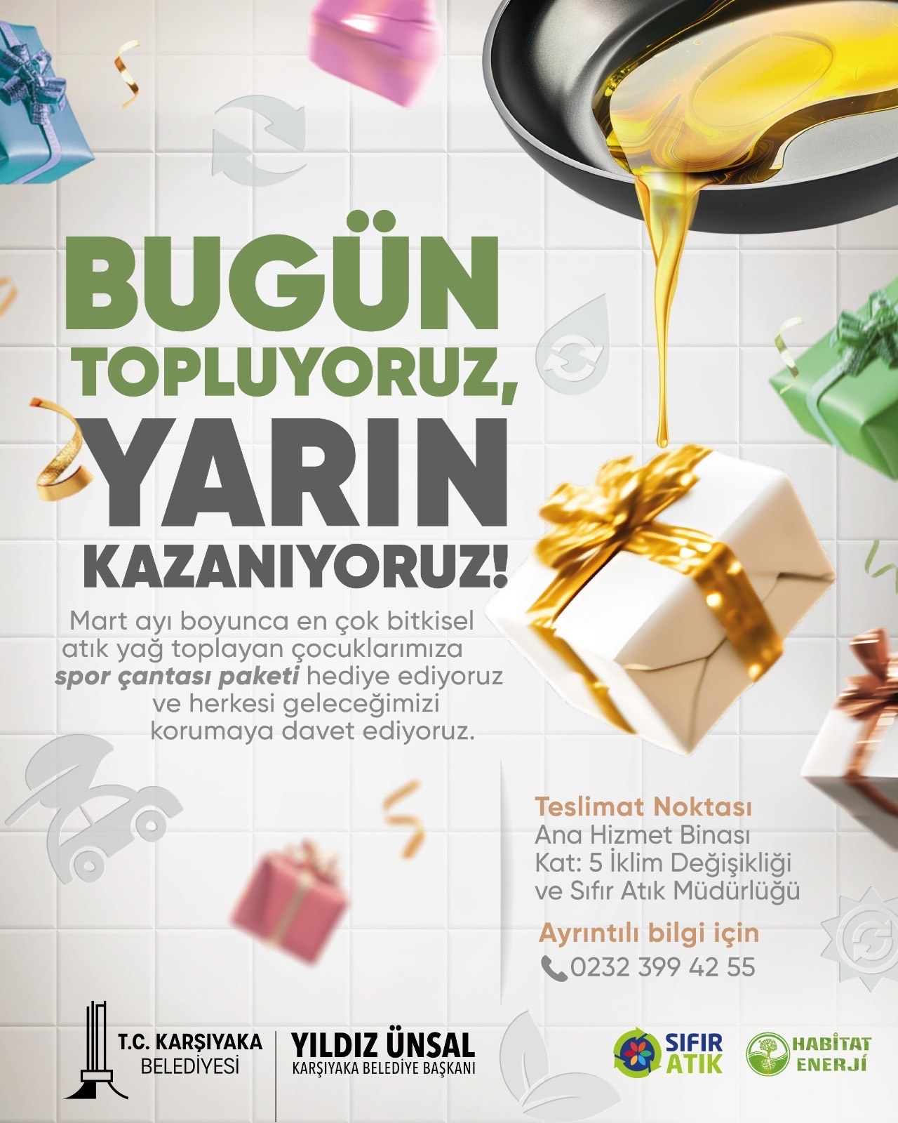 Karşıyaka Belediyesi’nden çevreci çocuklara ödül