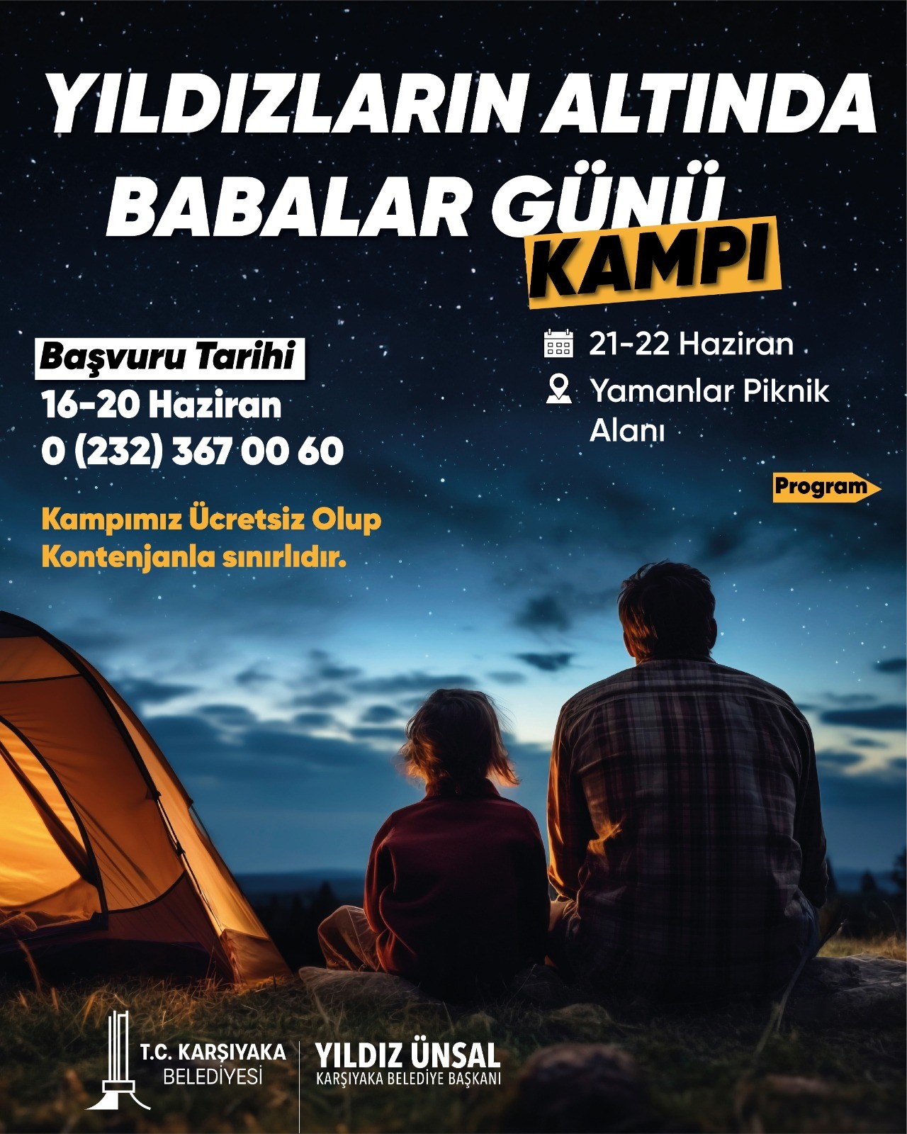 Babalar ve çocuklar doğa kampında buluşacak