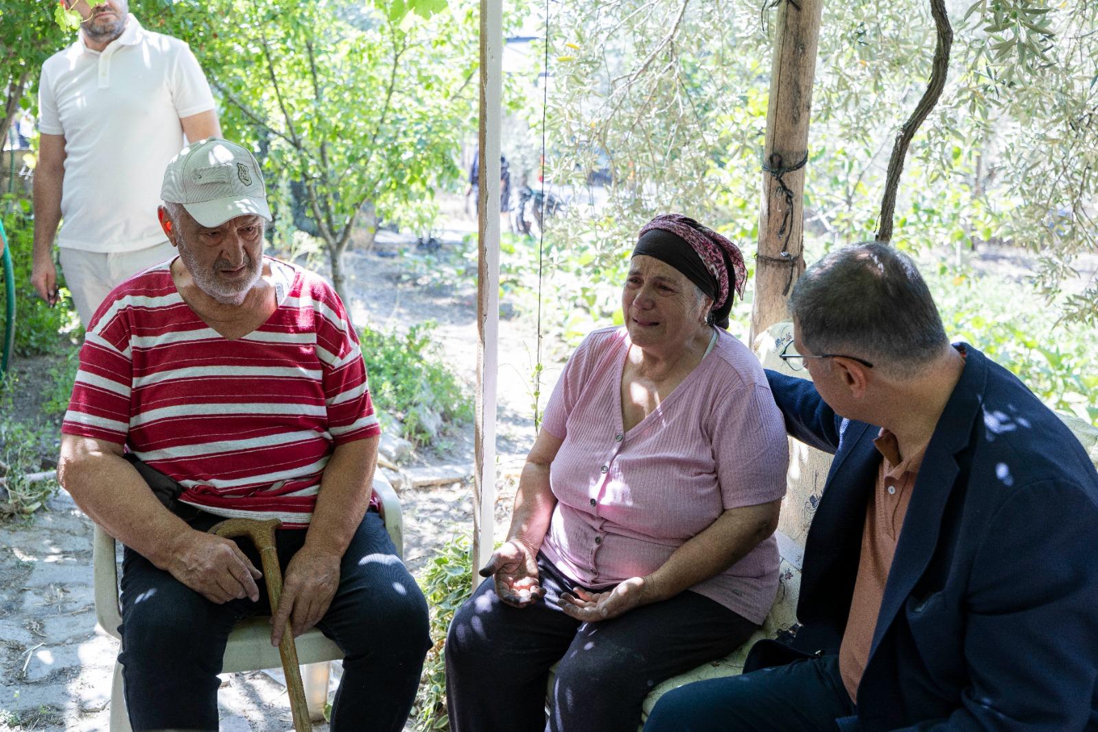 Yanan yerleşim yerlerinde barınma sorununa hızlı çözüm: Büyükşehir Bozköy ve Ilıpınar’ın yaralarını sarıyor