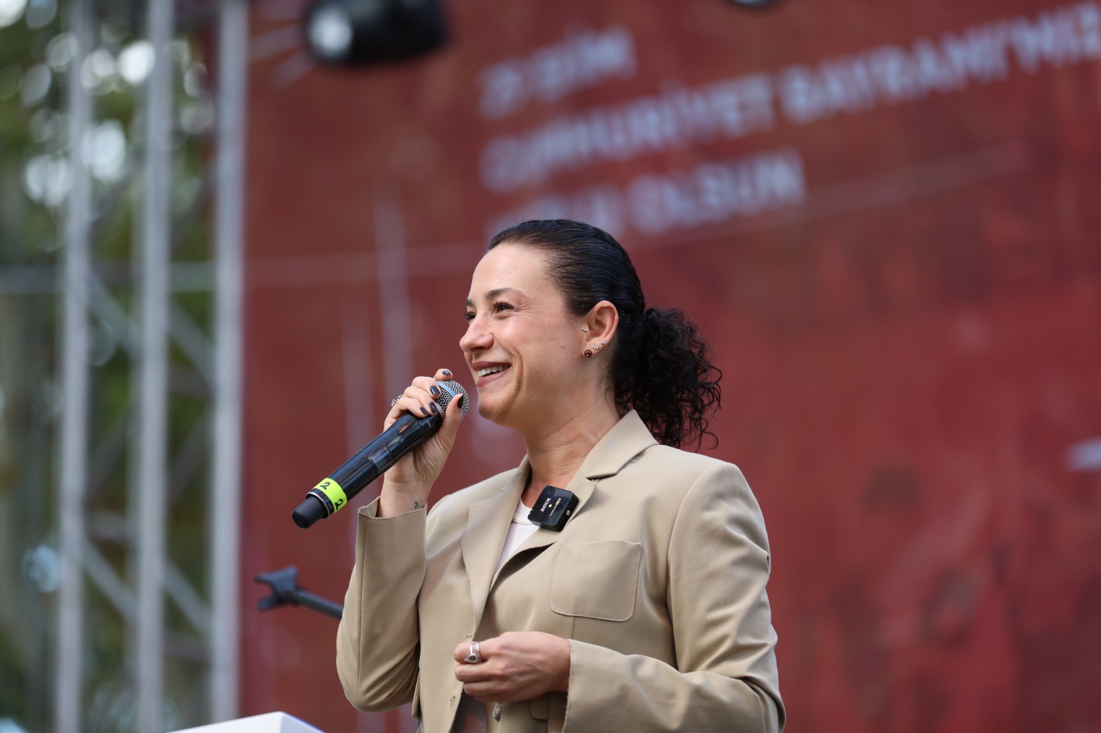 Belevi’de Cumhuriyet Coşkusu: “Yaşasın Cumhuriyet, Yaşasın Mustafa Kemal Atatürk”