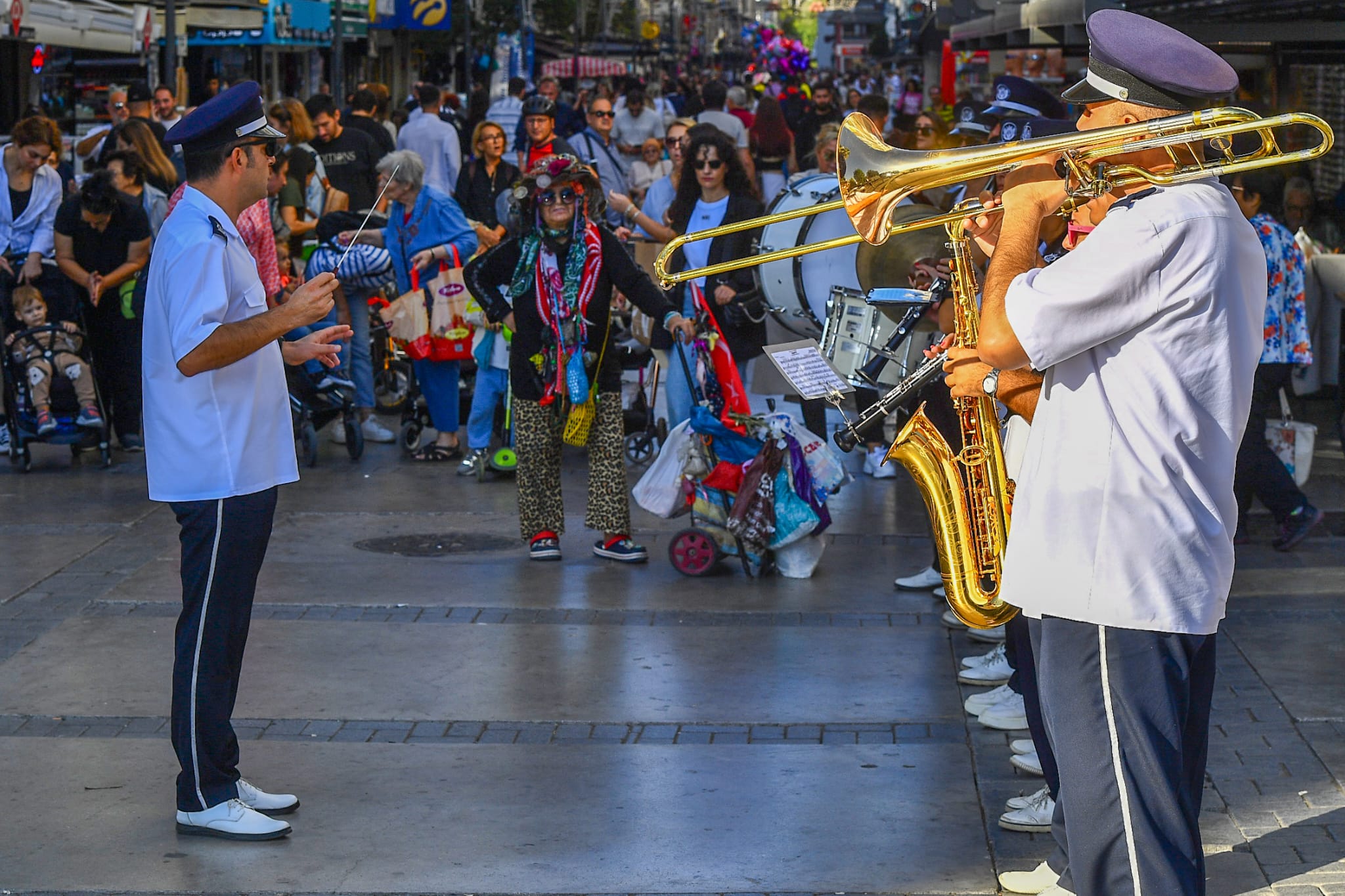 Cumhuriyet’in 100’üncü yılı kutlamaları bando konserleri ile sürüyor