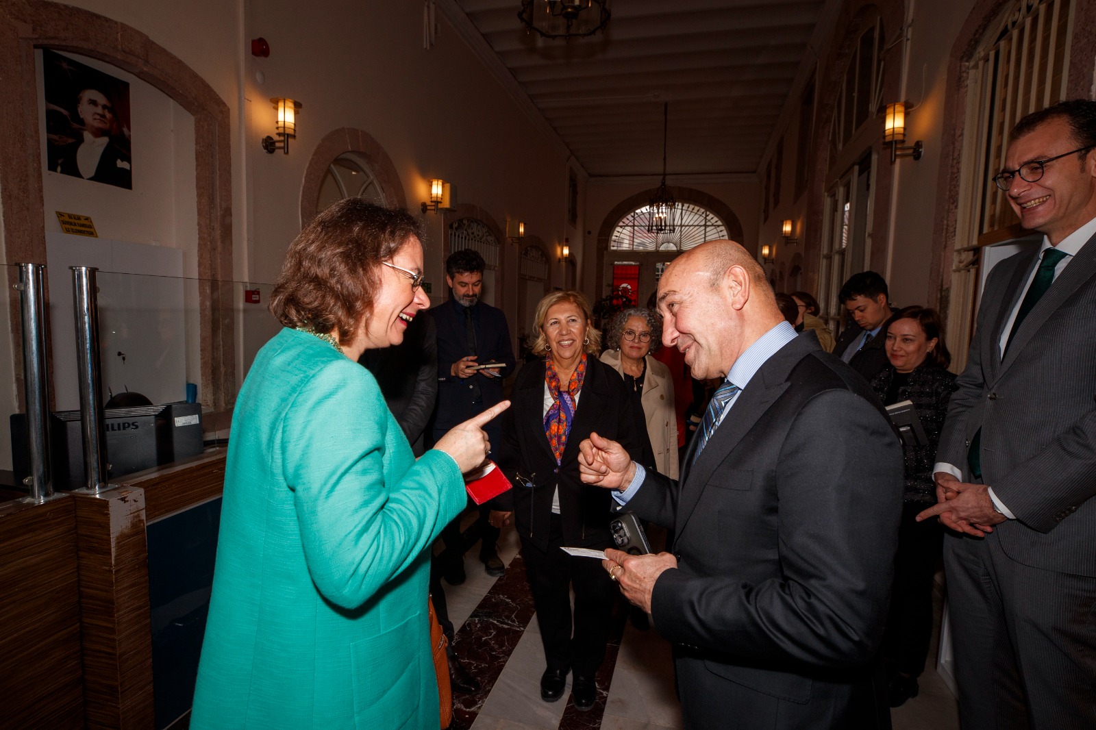 Fransa’nın Ankara Büyükelçisi Dumont Başkan Soyer’i ziyaret etti