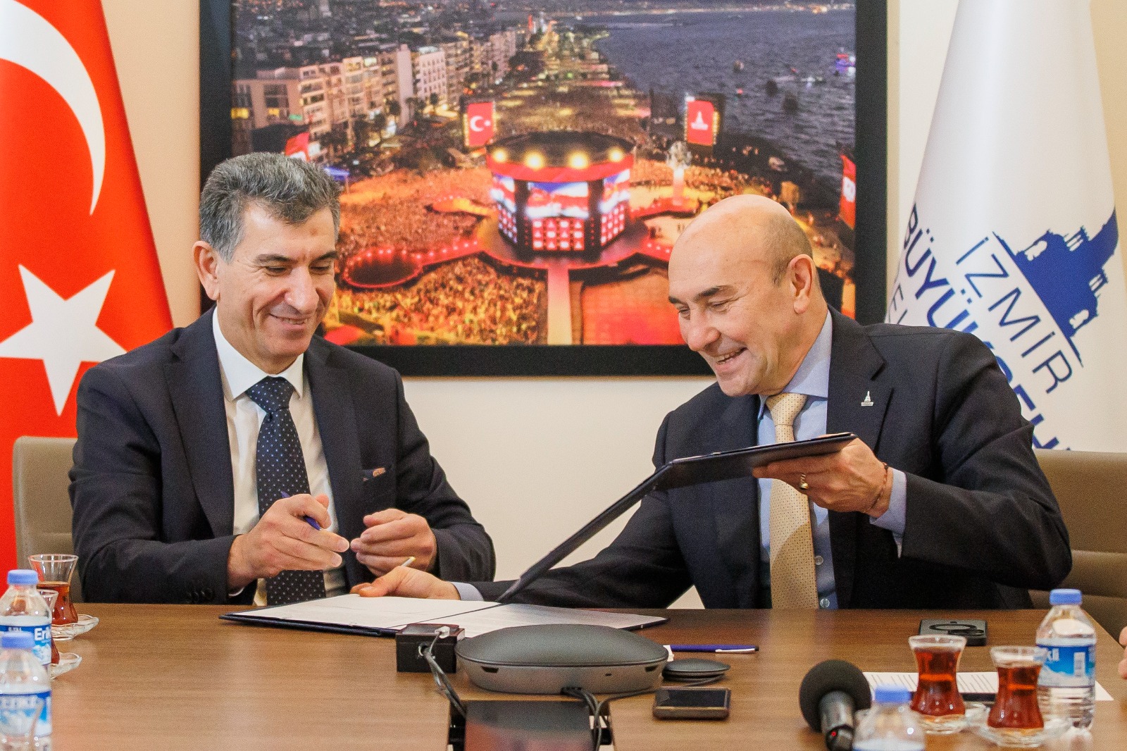 ESHOT ve ALOSBİ’den toplu ulaşımda örnek iş birliği