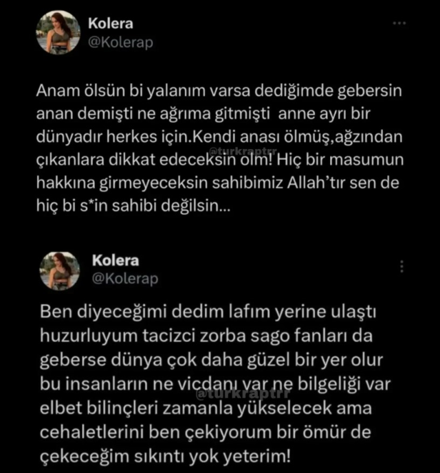 Sagopa Kajmer'e eski eşi Kolera'dan zehir zemberek sözler