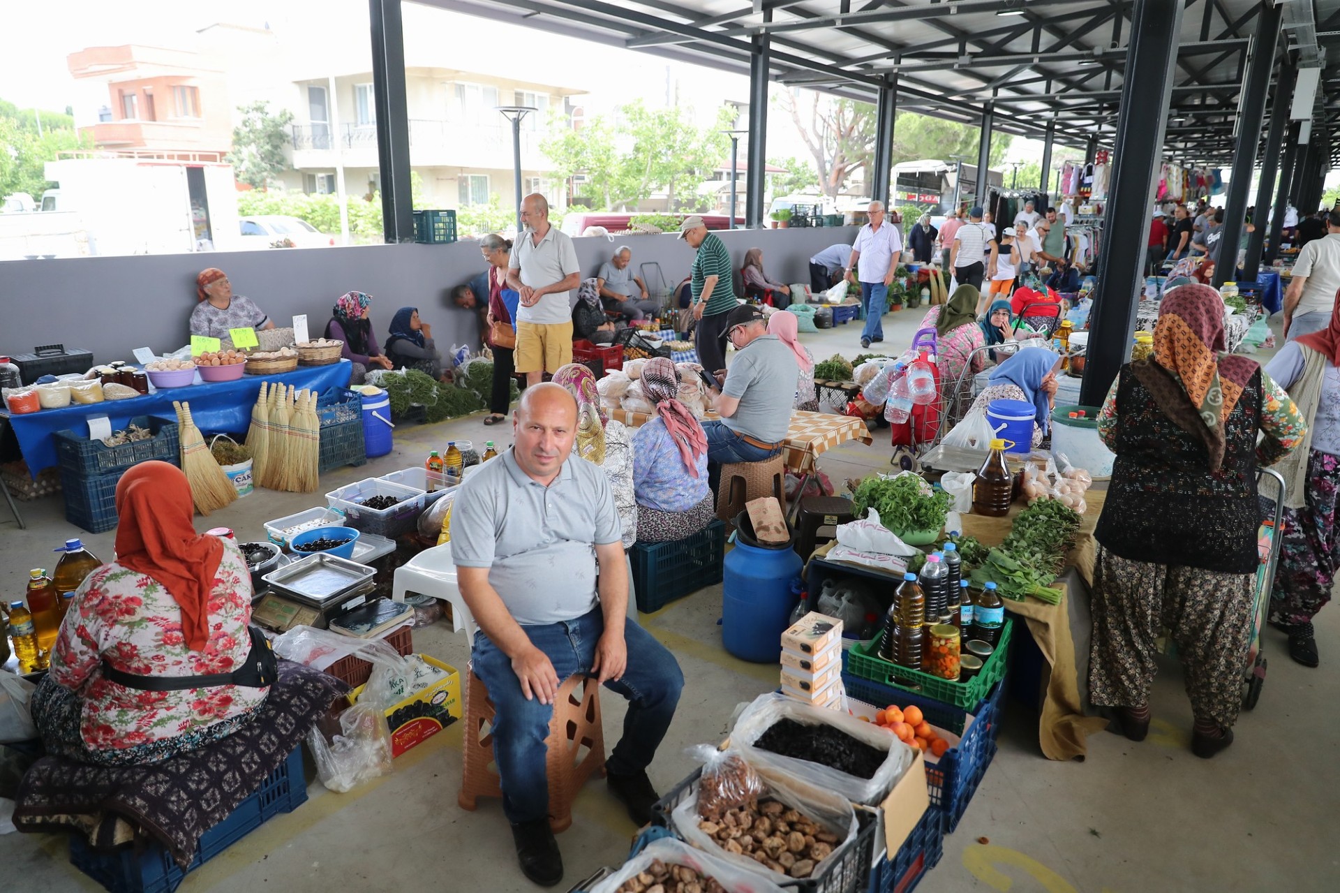 Şakran Kapalı Pazaryeri Hizmete Açıldı