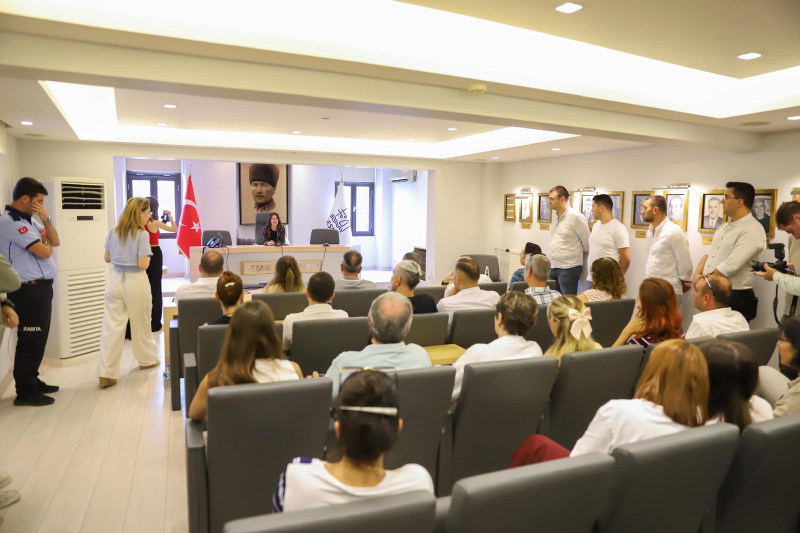 Başkan Denizli, belediye çalışanları ile bayramlaştı