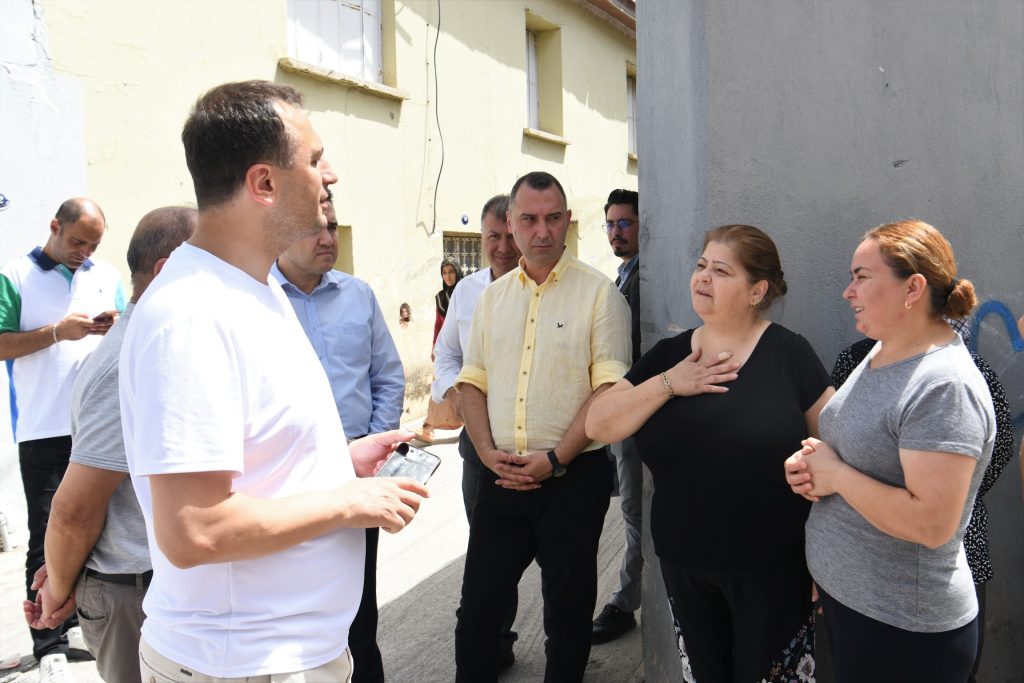 Başkan Eşki, sahaya indi. Işıkkent'e yatırım yağacak!