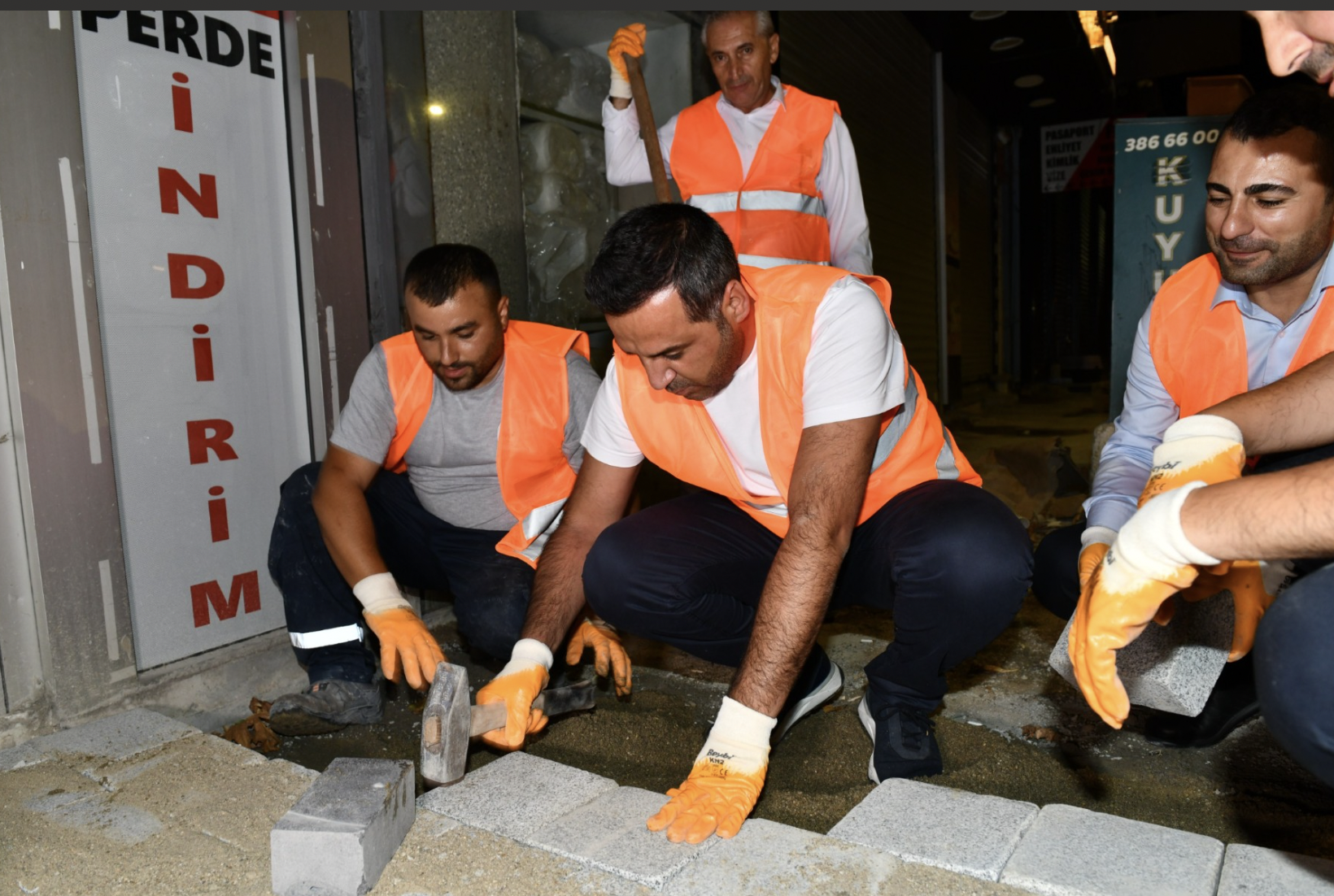 Başkan Yıldız’dan Gece Mesaisi