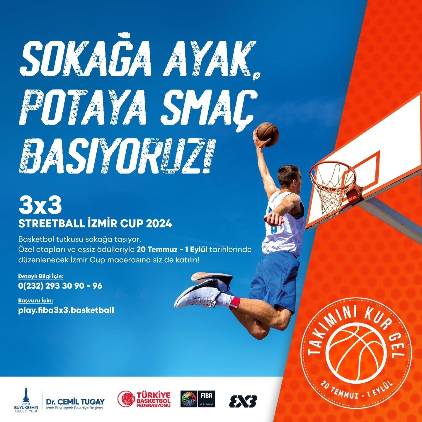 Basketbol tutkusu sokağa taşacak