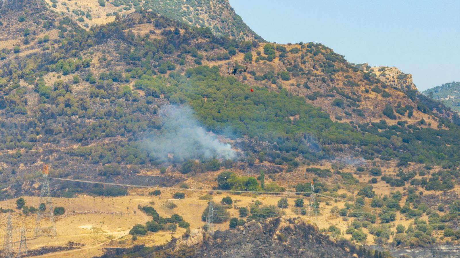 İtfaiye ekipleri Yamanlar Köyü'ne konuşlandırıldı