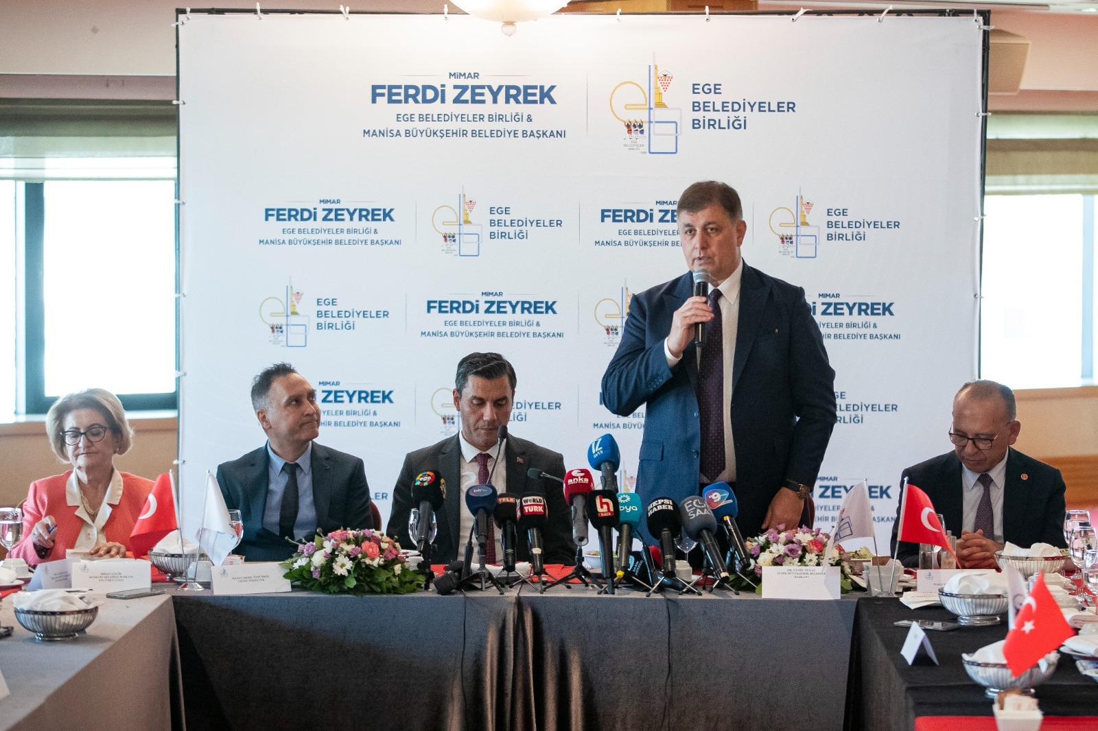 Başkan Tugay ve Zeyrek'ten sevindiren haber: Ege Planlama ajansı kuruluyor!