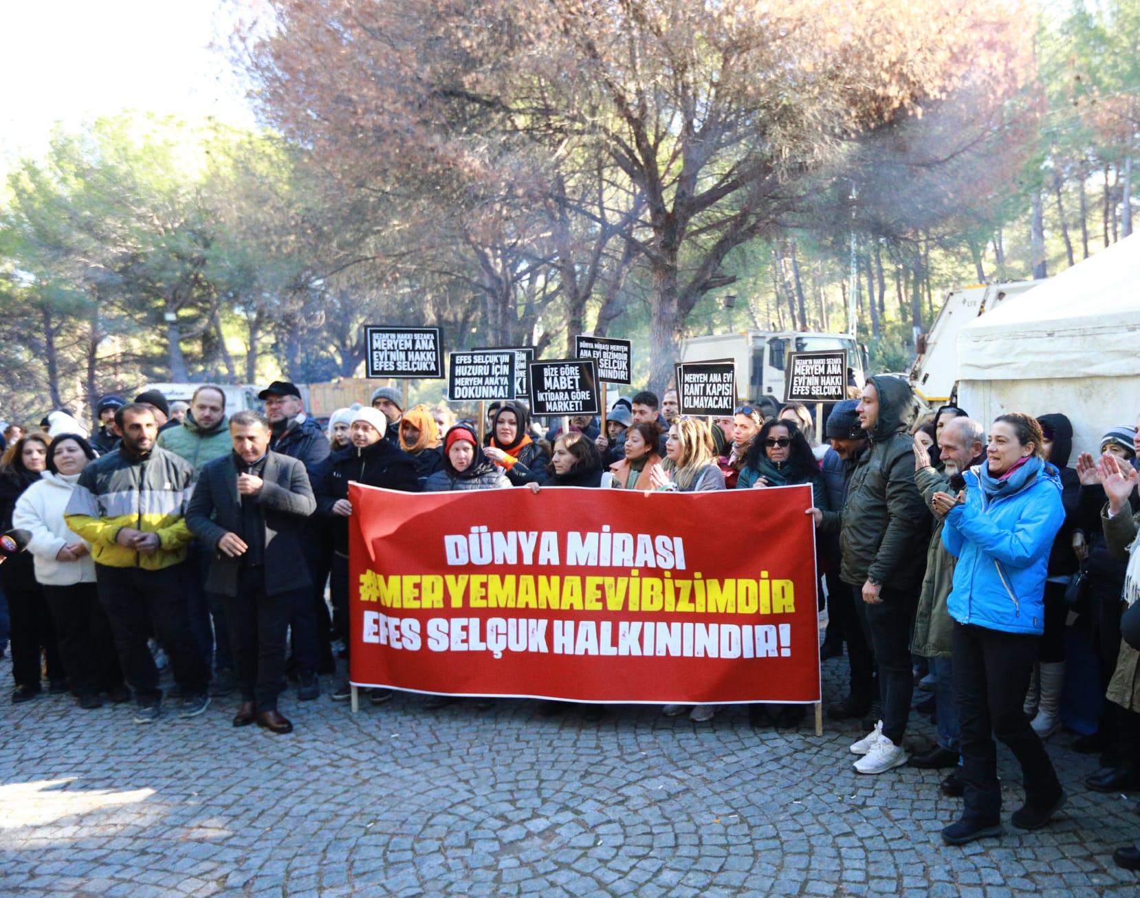 Başkan Filiz Ceritoğlu Sengel: "Tahliye yok, mücadeleye devam!"