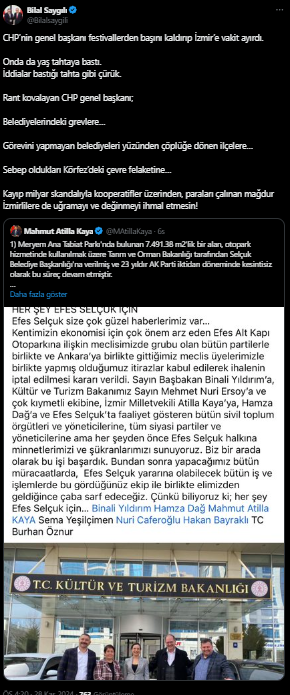 Başkan Saygılı'dan CHP Genel Başkanı Özel'e cevap!