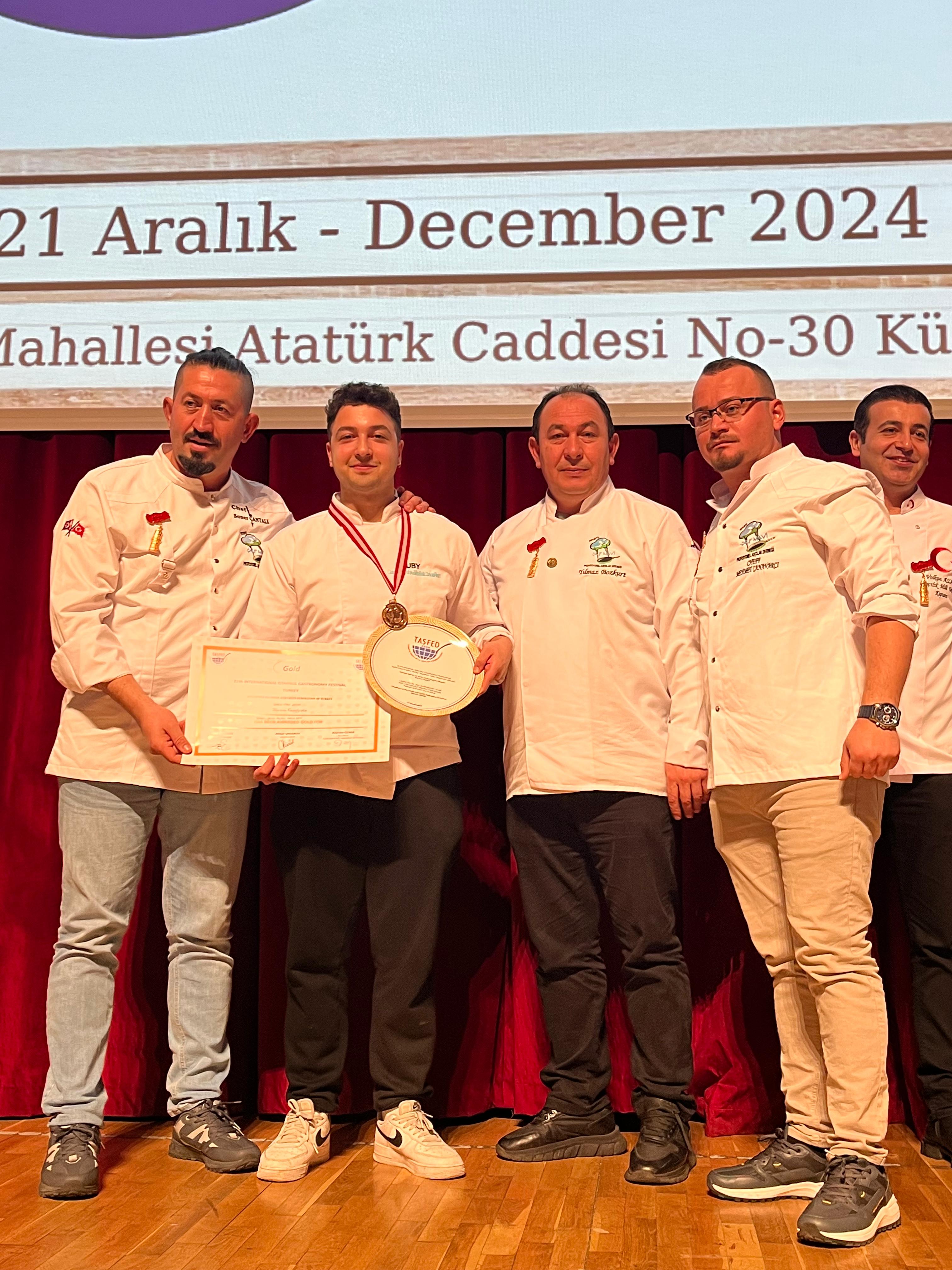 Uluslararası Gastronomi Festivali'nde DEÜ'ye 11 madalya