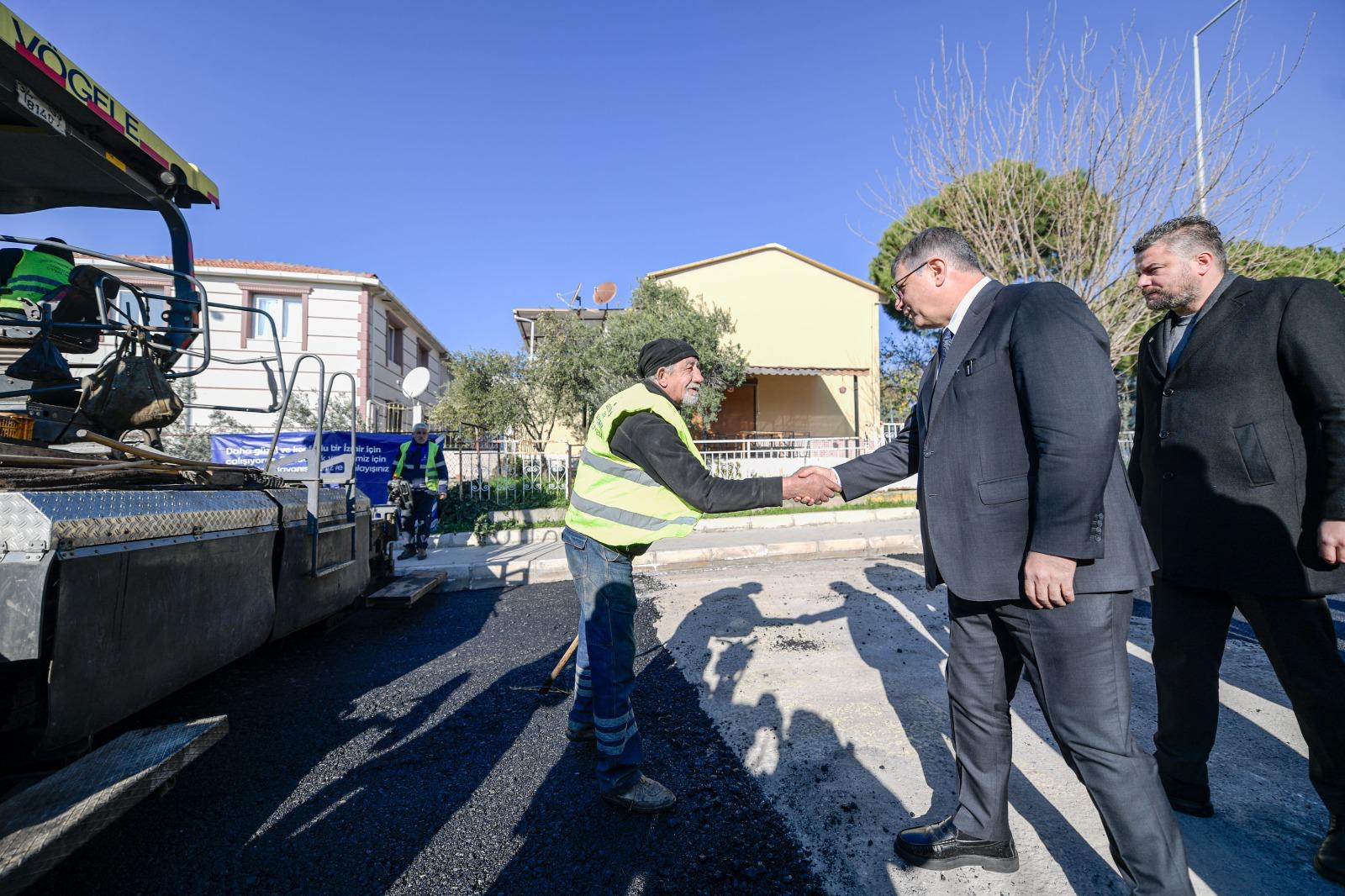 Başkan Tugay Buca’nın sorunları için sahada 