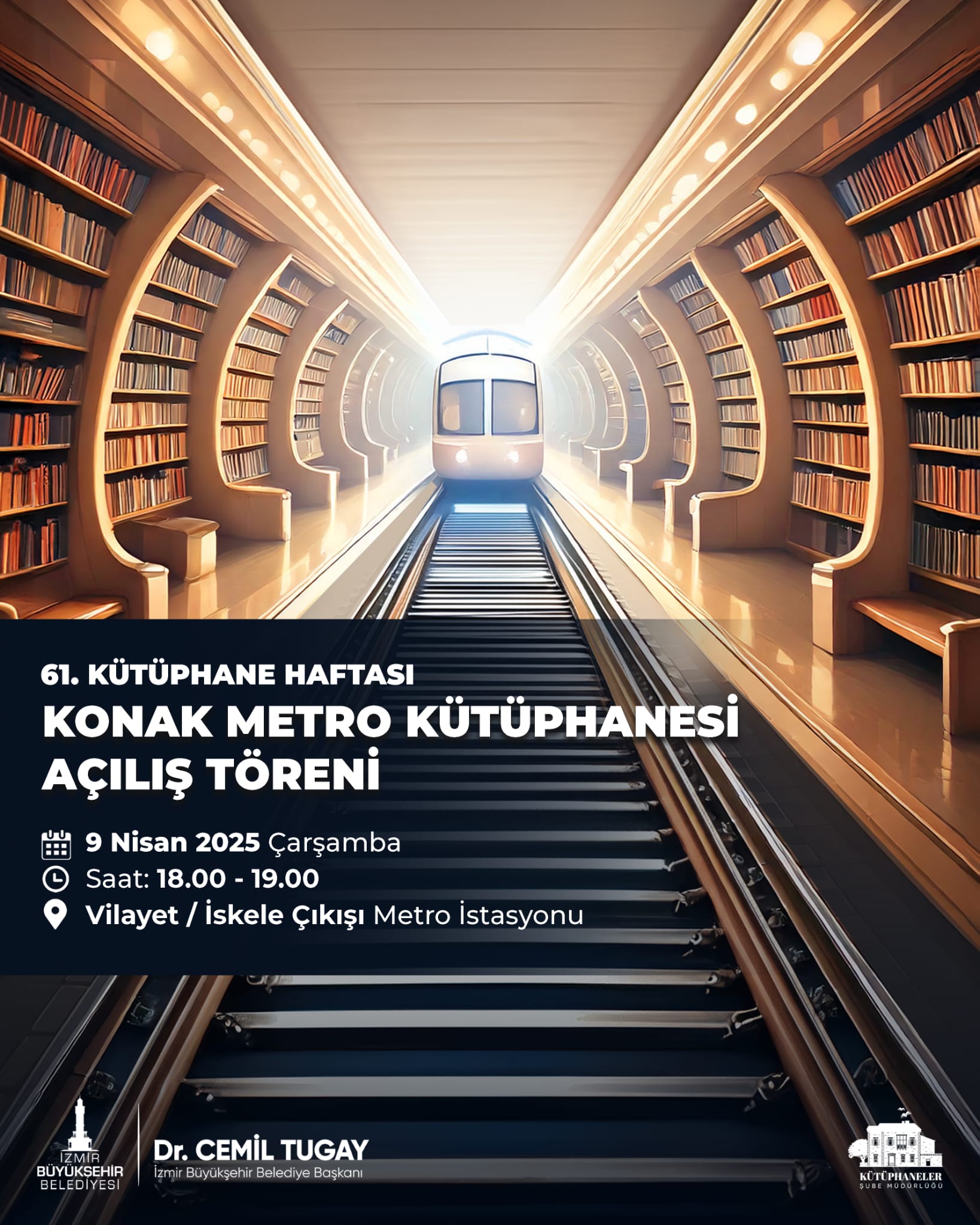 Kütüphaneler Haftası şenlik havasında geçecek