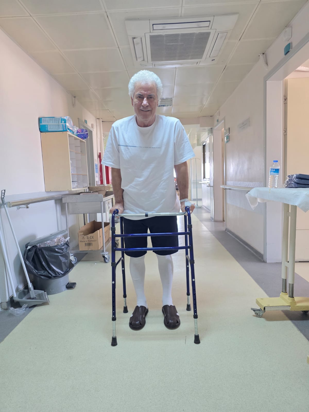 Salih Erkek'ten sevenlerine çağrı: "Sağlığınızı ihmal etmeyin"