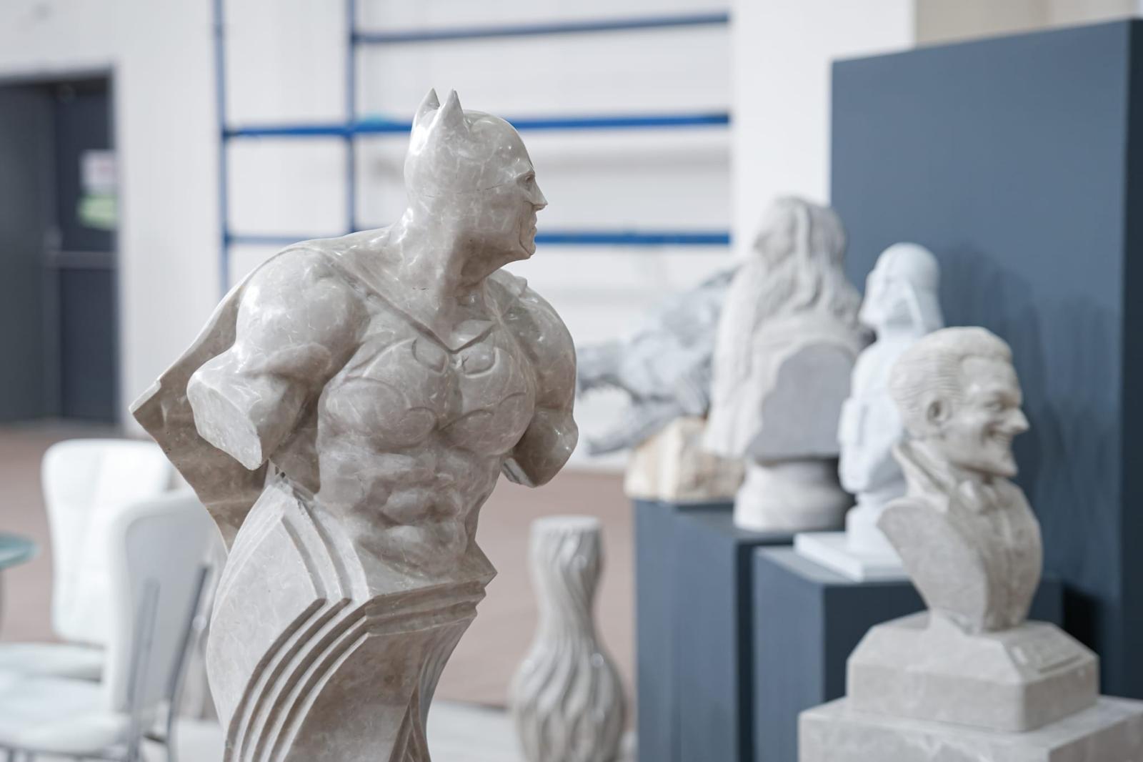 Sanatın mermerle buluştuğu stantlar çok beğenildi