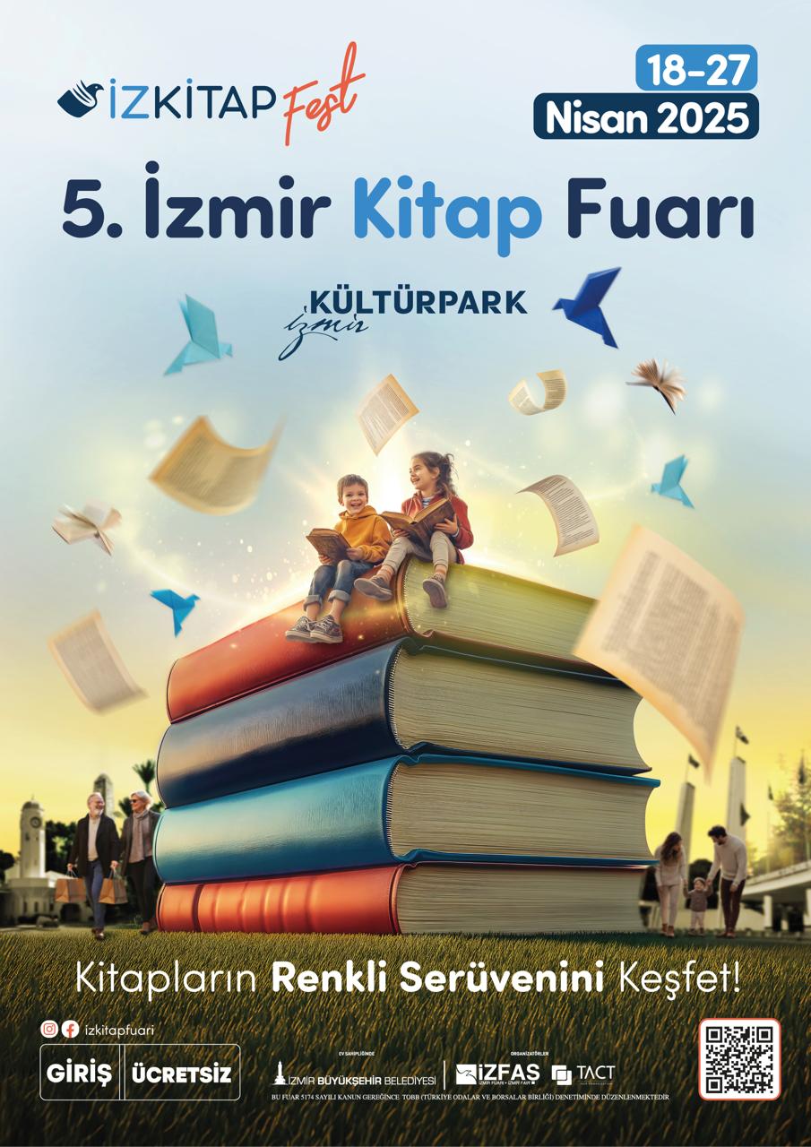 İzmir Kitap Fuarı’nın programı kitapizmir.com’da