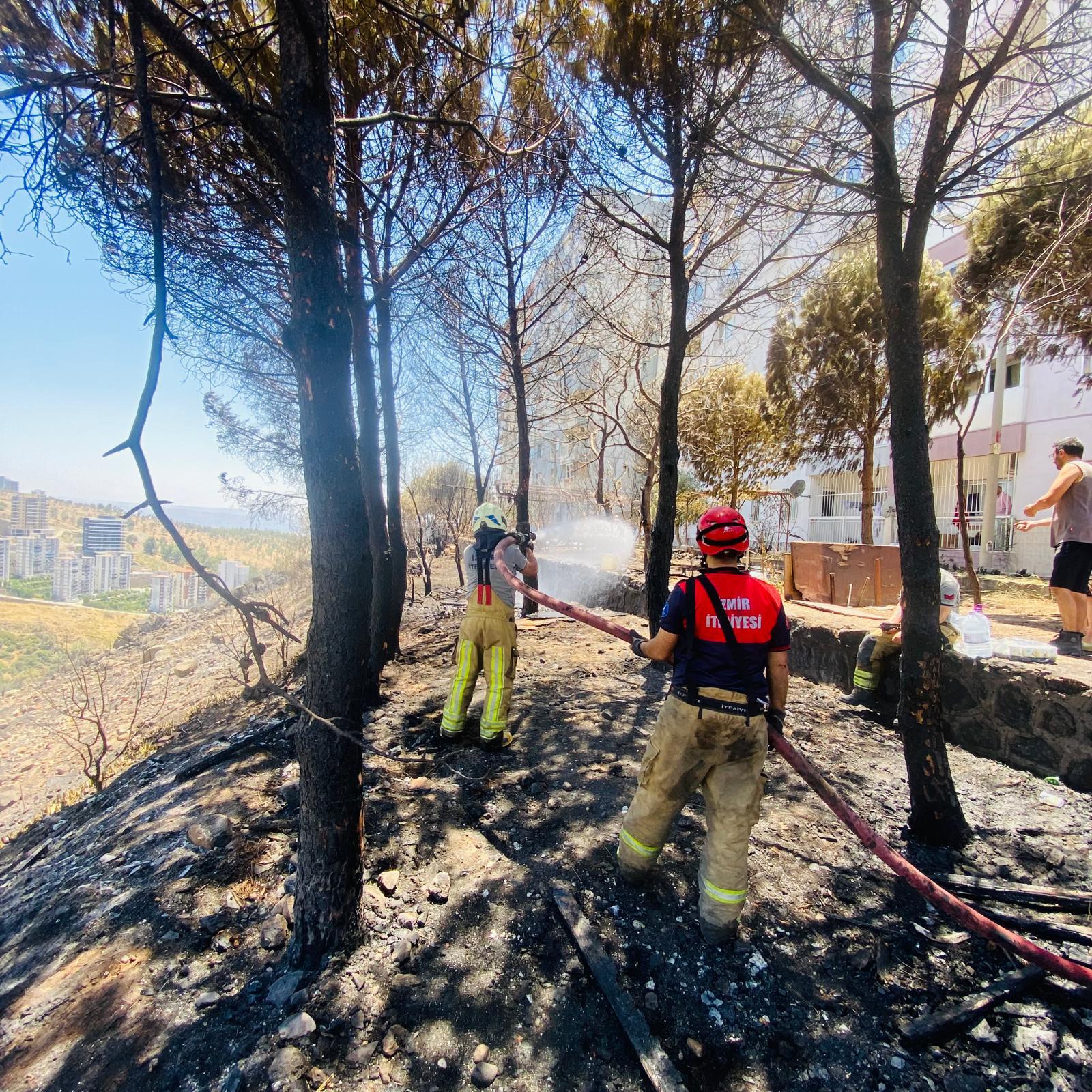 İzmir İtfaiyesi 48 saatte 227 yangına müdahale etti