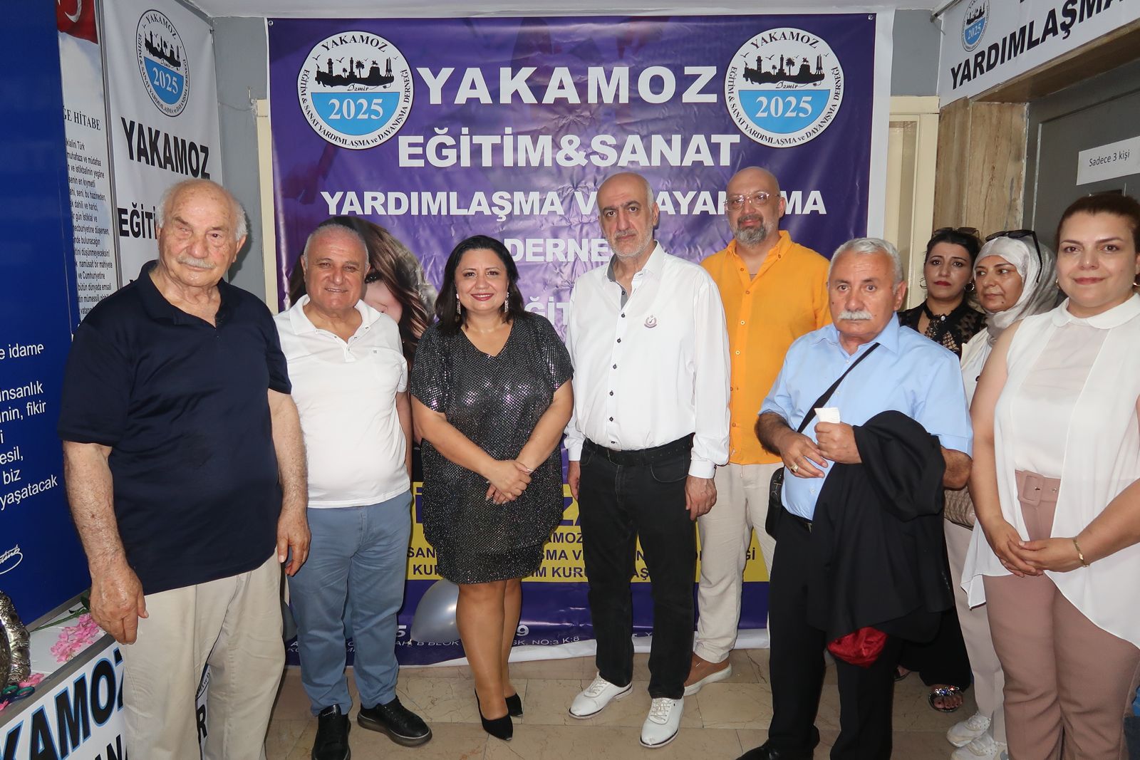 YAKAMOZ DERNEĞİ GÖRKEMLİ BİR TÖRENLE AÇILDI