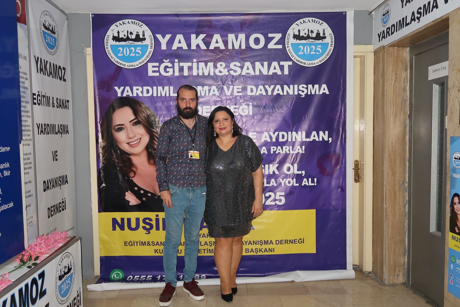 YAKAMOZ DERNEĞİ GÖRKEMLİ BİR TÖRENLE AÇILDI