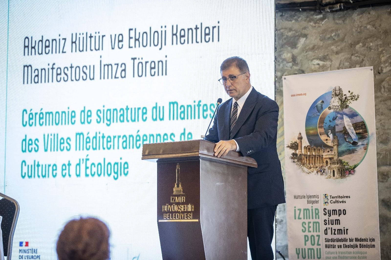 Akdeniz Kültür ve Ekoloji Kentleri Manifestosu imzalandı "Başkan Tugay: Ortak evimiz Akdeniz’i birlikte koruyacağız"