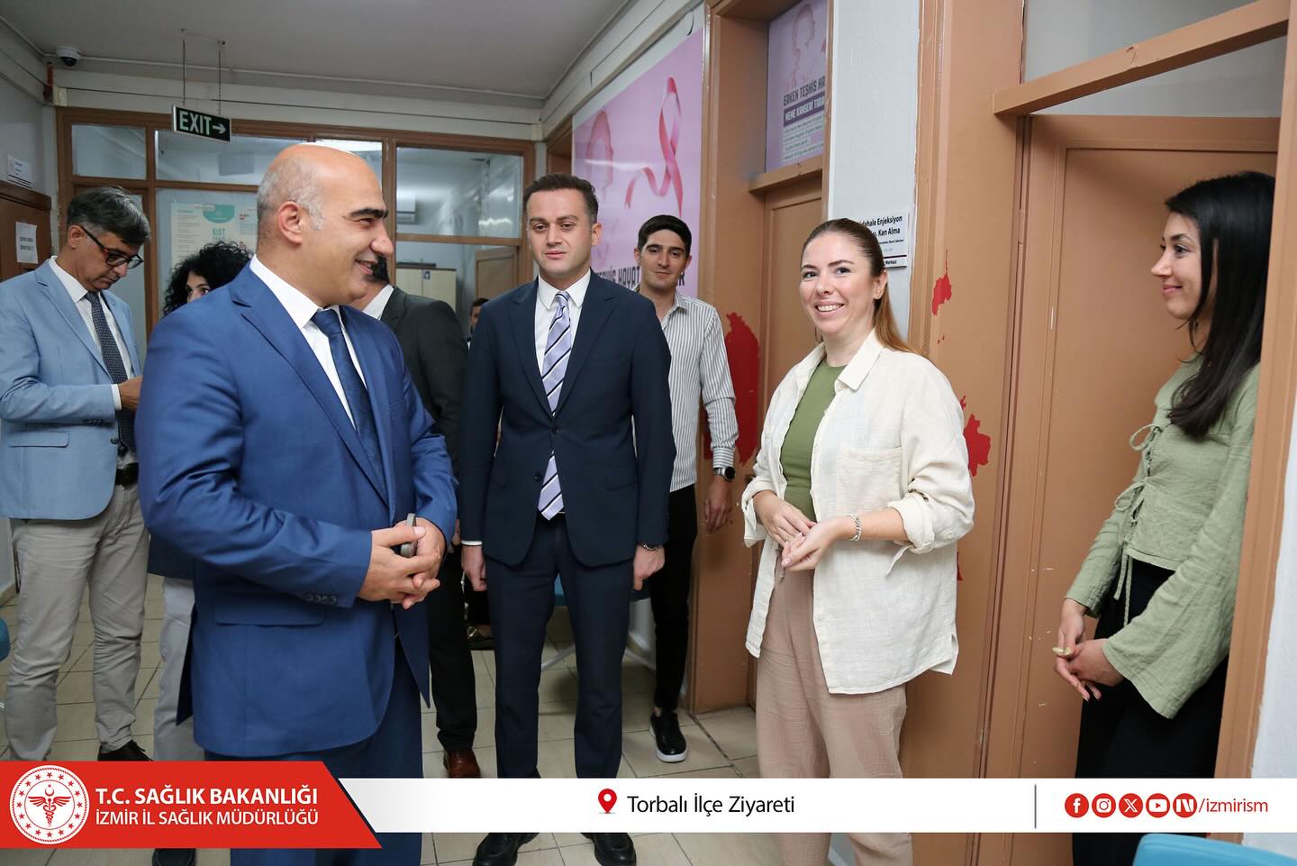 İzmir İl Sağlık Müdürü Ayhan Kul’dan Torbalı’da sağlık hizmetlerine inceleme