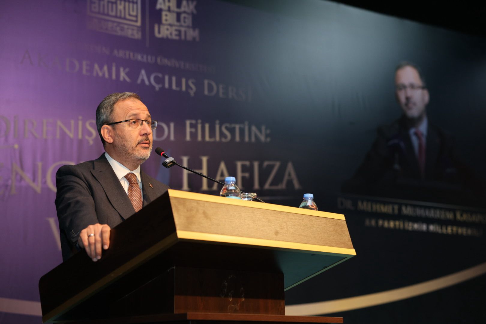 MARDİN ARTUKLU ÜNİVERSİTESİ AÇILIŞ DERSİ “DİRENİŞİN ADI FİLİSTİN: GENÇLİK, HAFIZA VE UMUT”