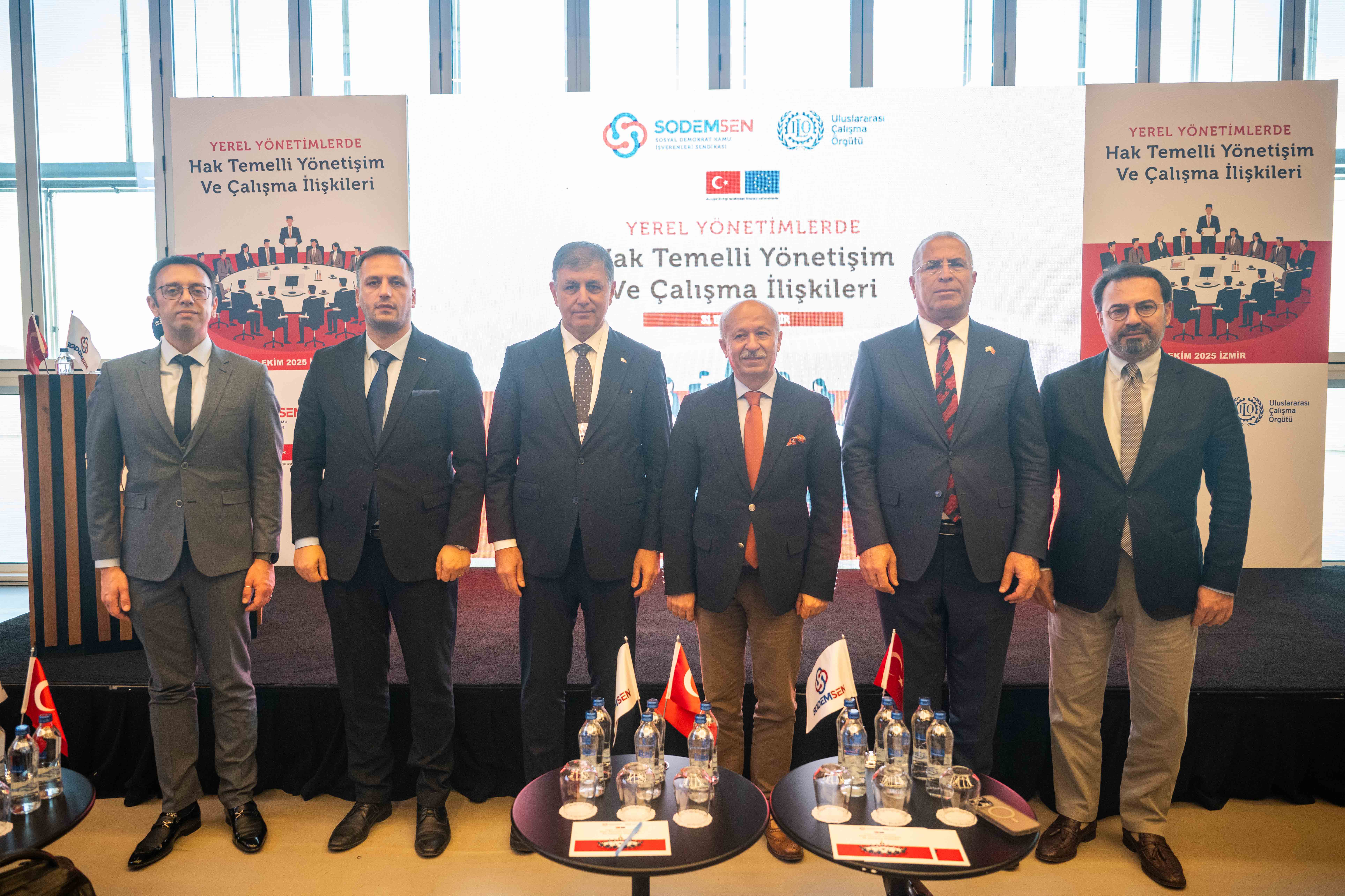 Başkan Eşki SODEMSEN çalıştayında konuştu:  “Sürdürülebilir belediyecilik için paylaşım şart”