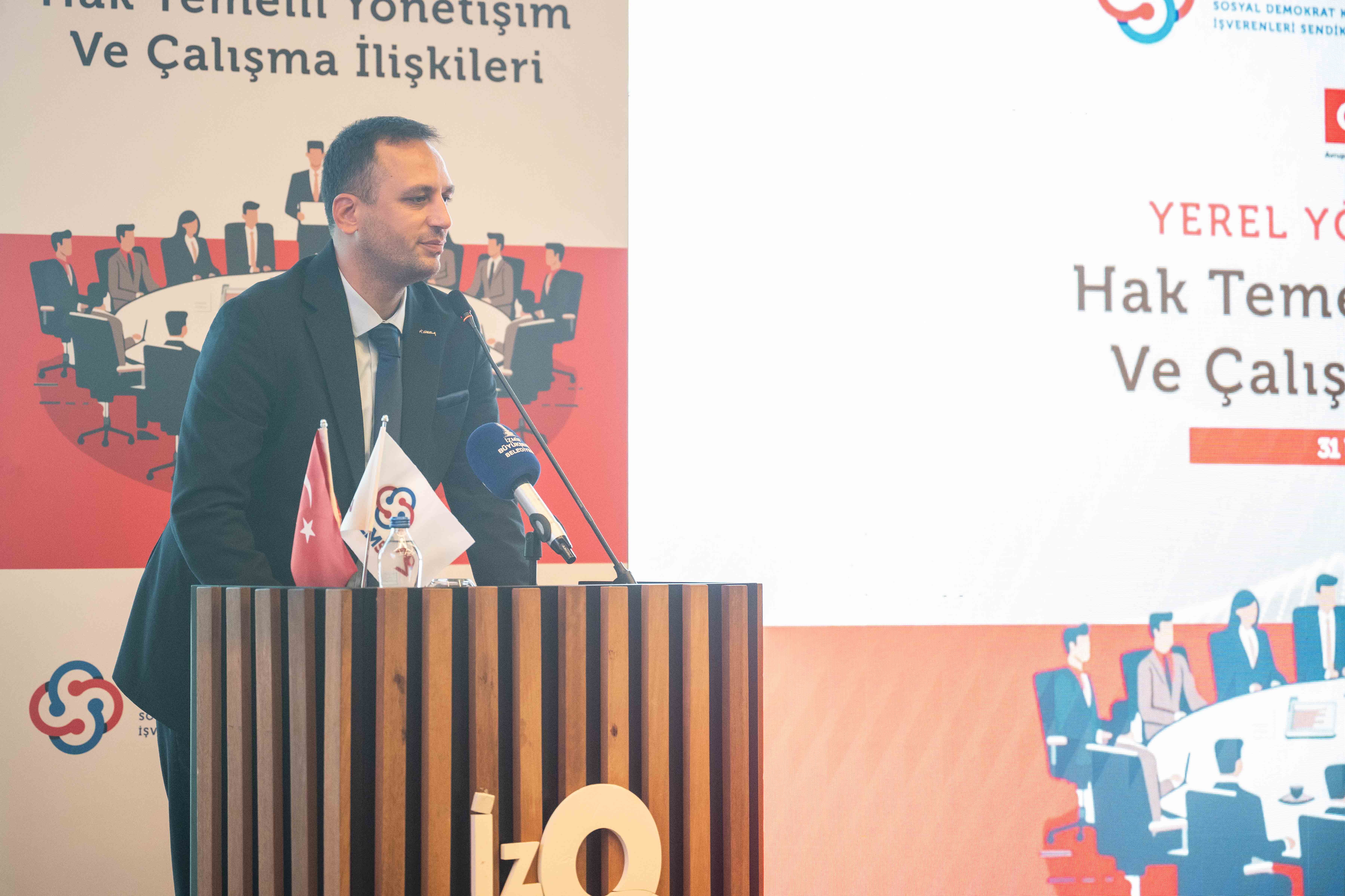 Başkan Eşki SODEMSEN çalıştayında konuştu:  “Sürdürülebilir belediyecilik için paylaşım şart”