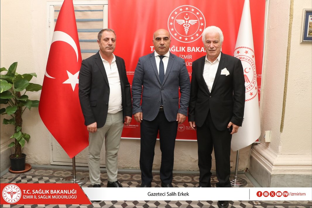 İzmir İl Sağlık Müdürü Ayhan Kul'a yoğun ziyaret trafiği