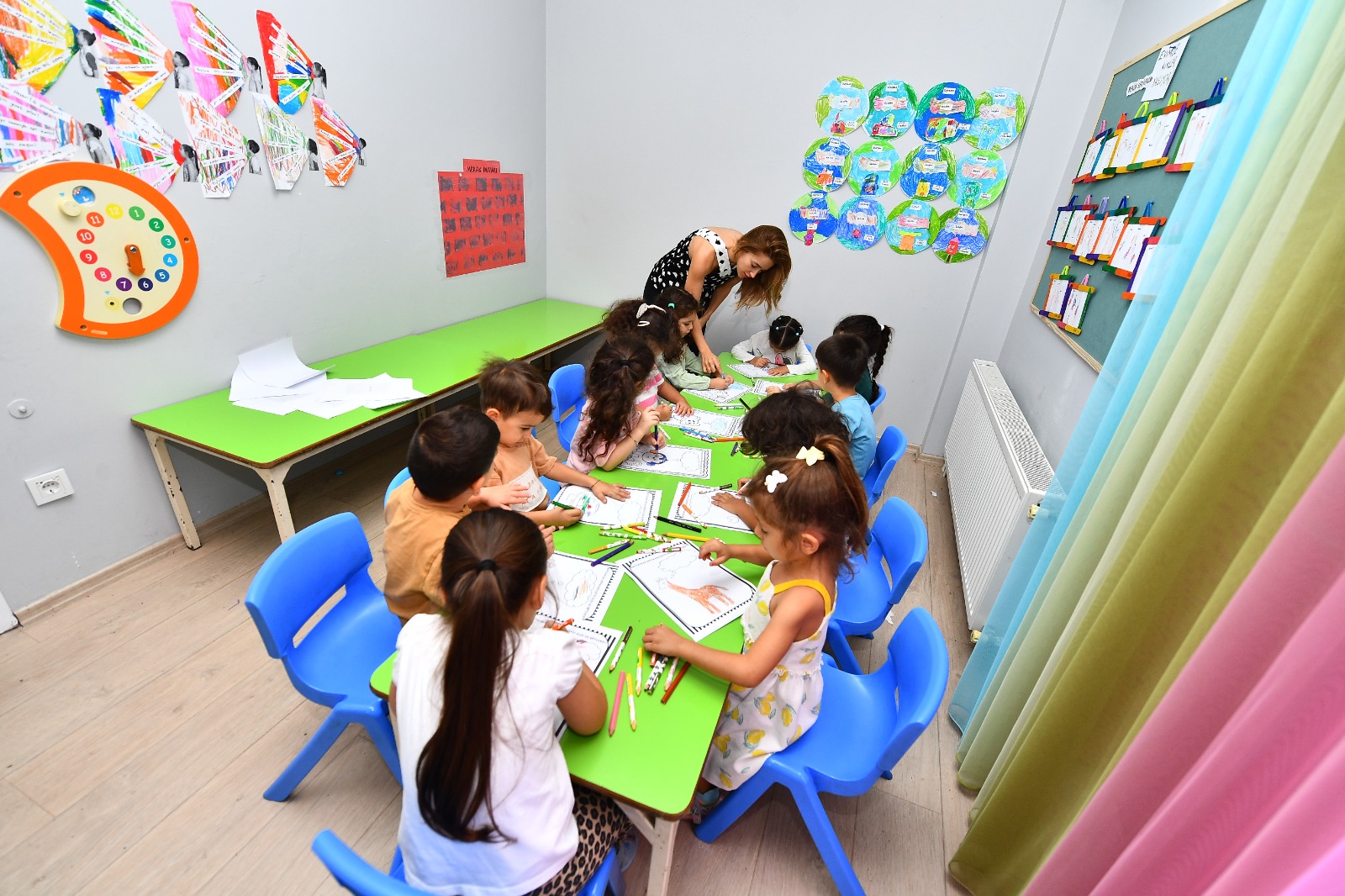 İZELMAN anaokullarının sayısı 13’e çıktı