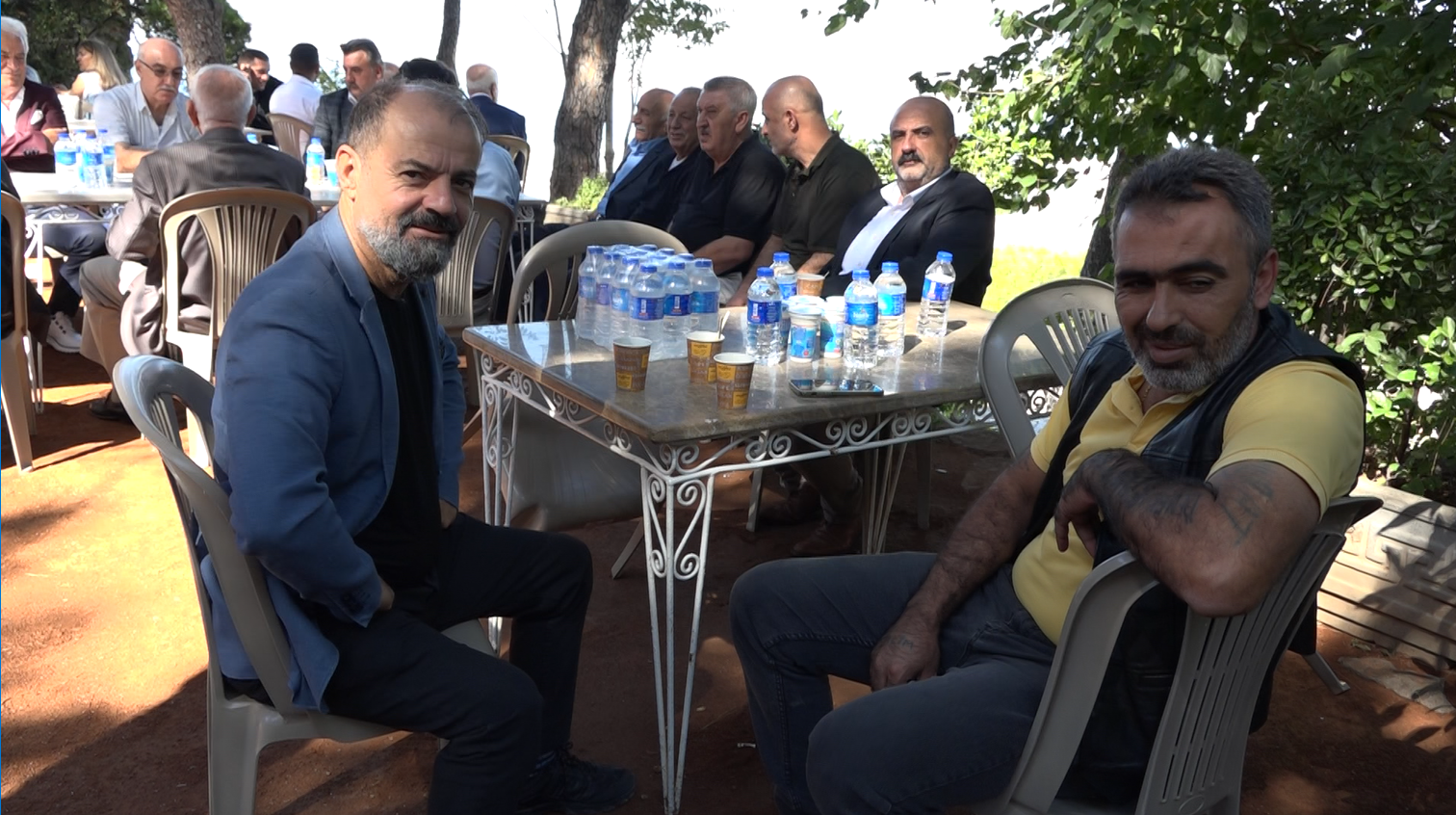 SALİH ERKEK YAKINLARINI KADİFEKALE'DE BULUŞTURDU