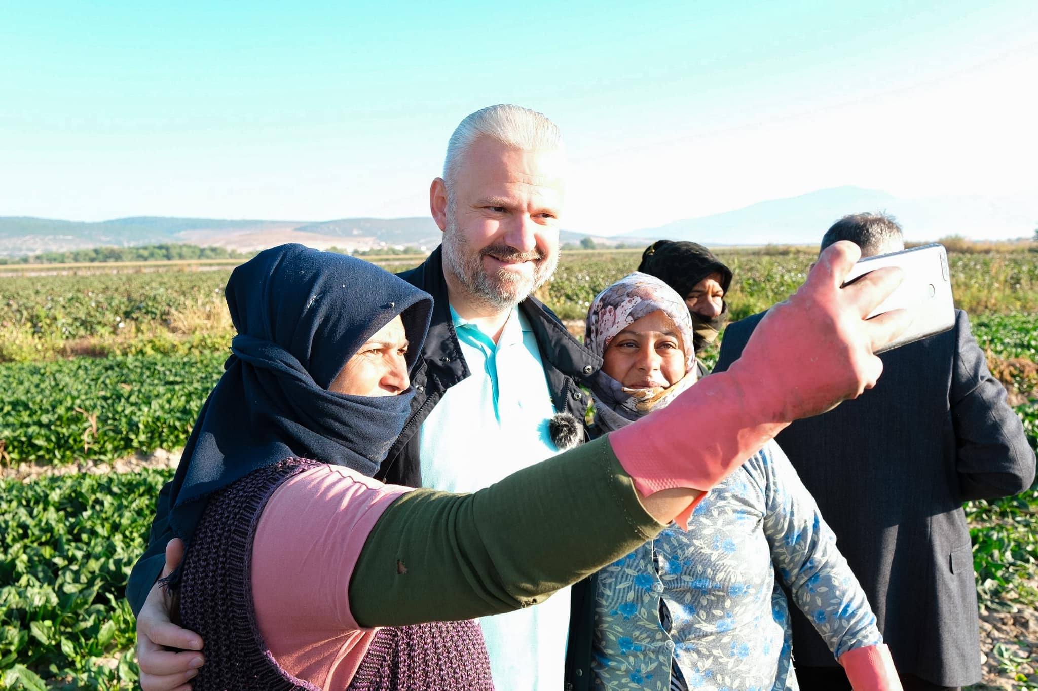 BAŞKAN PEHLİVAN, ÇİFTÇİ KADINLARLA BİR ARAYA GELDİ