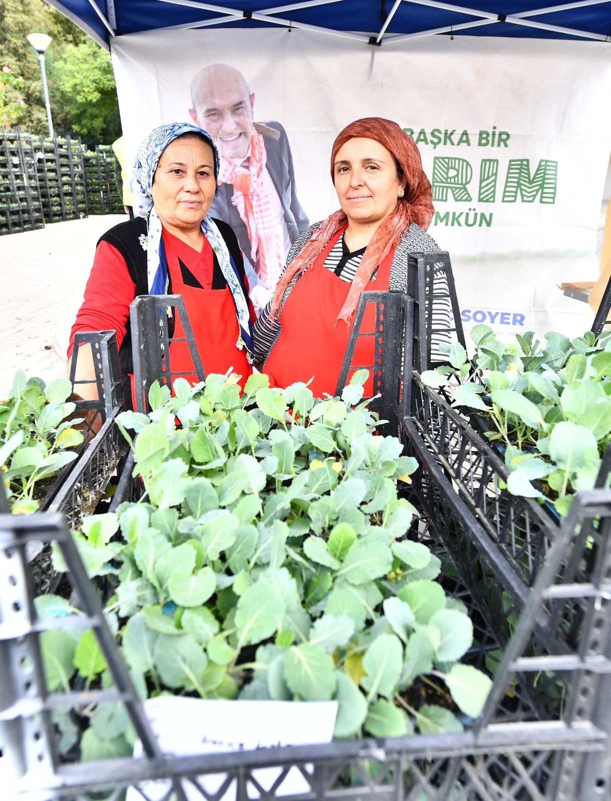 İzmir Büyükşehir’den 2023’te çiftçiye 1 milyon fide