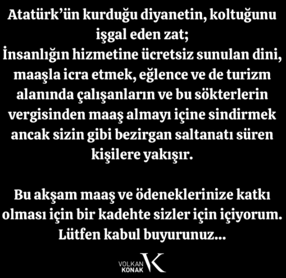 Volkan Konak'tan bir olay yaratacak açıklama daha