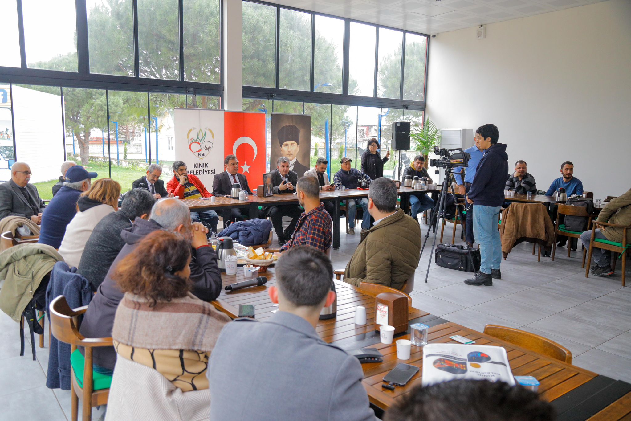 Başkan Doğruer, gazetecilerle bir araya geldi