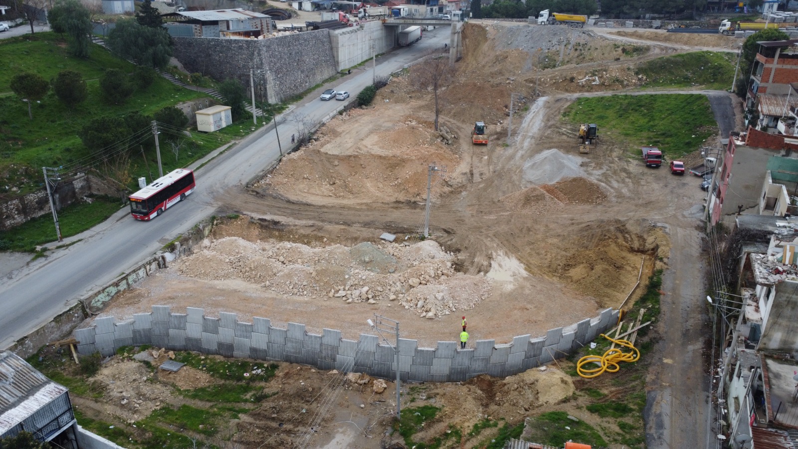 Buca Onat Tüneli’nde yoğun tempo