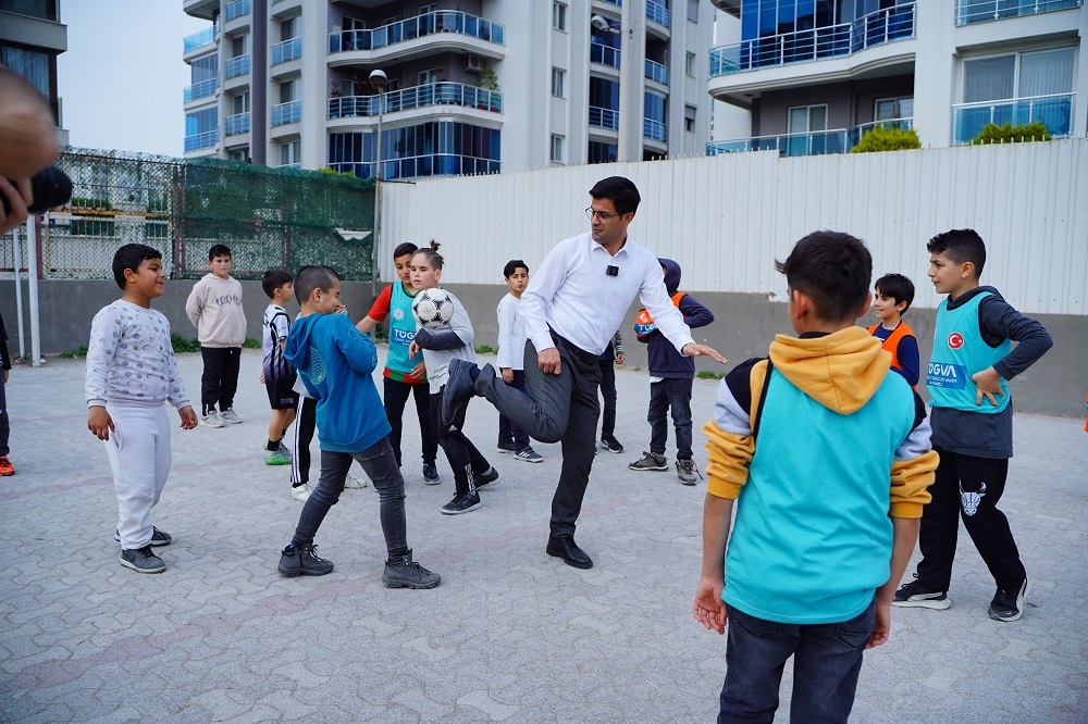 Kırkpınar'dan Bayraklılı gençlere müjde