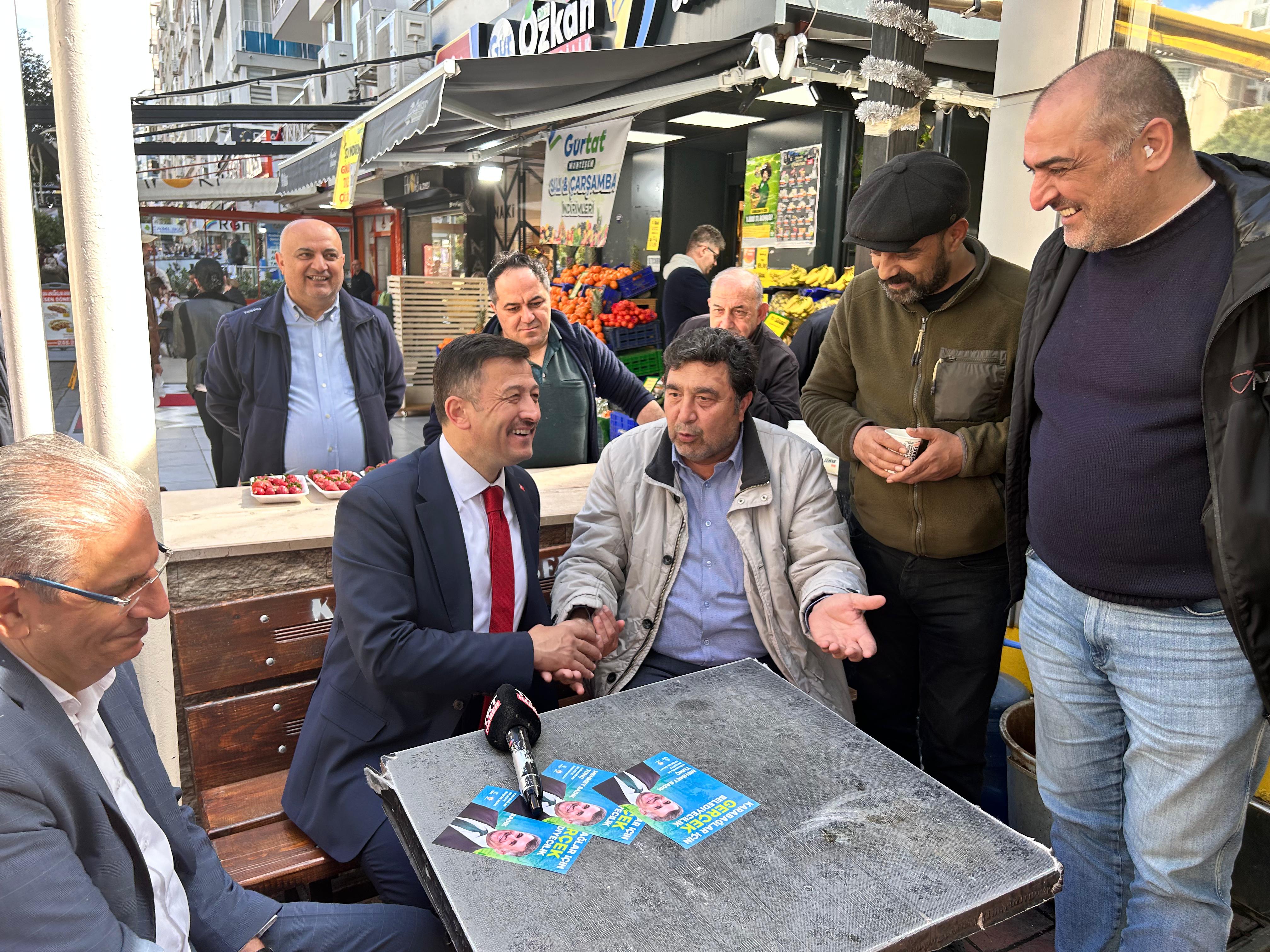 HAMZA DAĞ'DAN TAKSİCİ ESNAFINA "KAMERA VE KABİN" MÜJDESİ