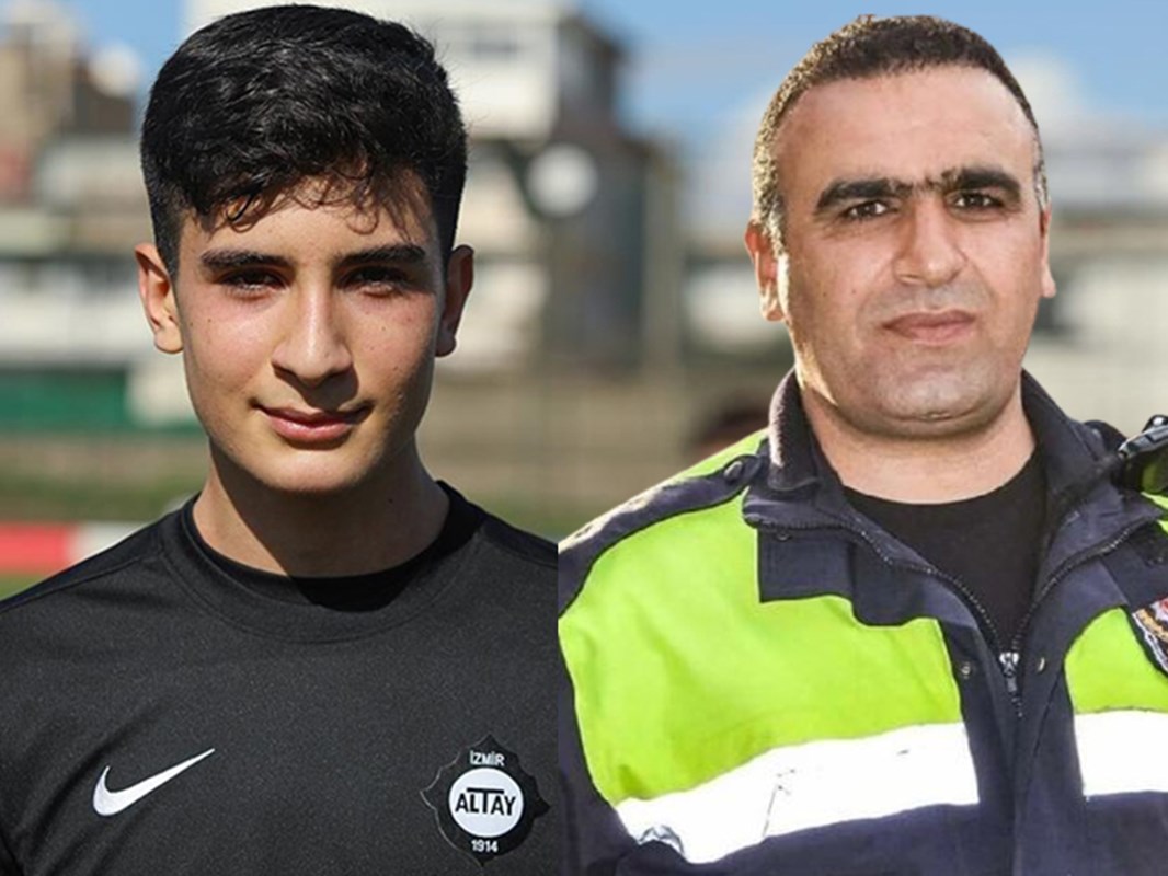 Kahraman şehit polis Sekin'in oğlu ilk maçına çıktı