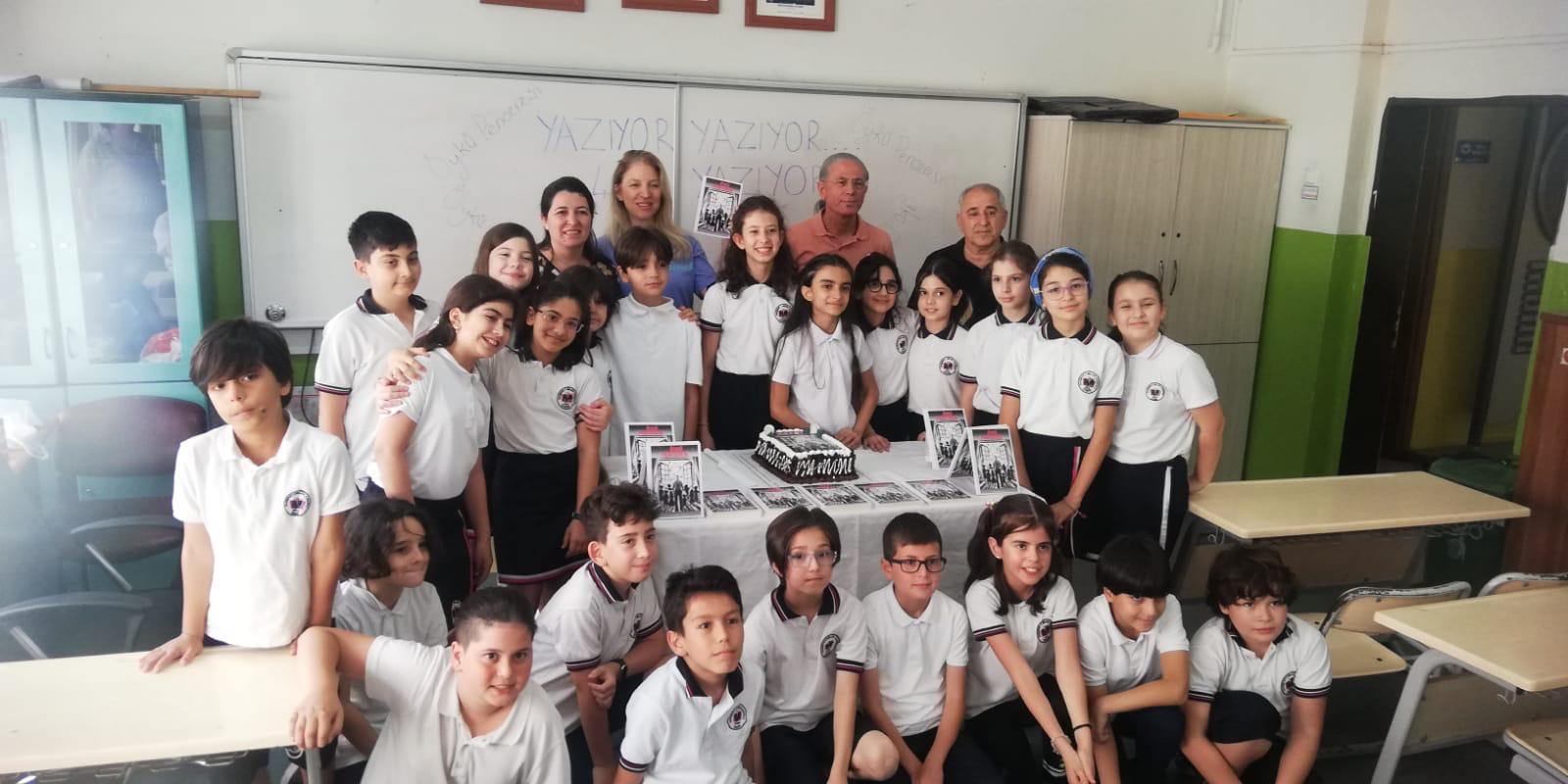 Konak Hakimiyet-i Milliye İlkokulu Öğrencilerinden Kitap Projesi: "Öykü Penceresi"