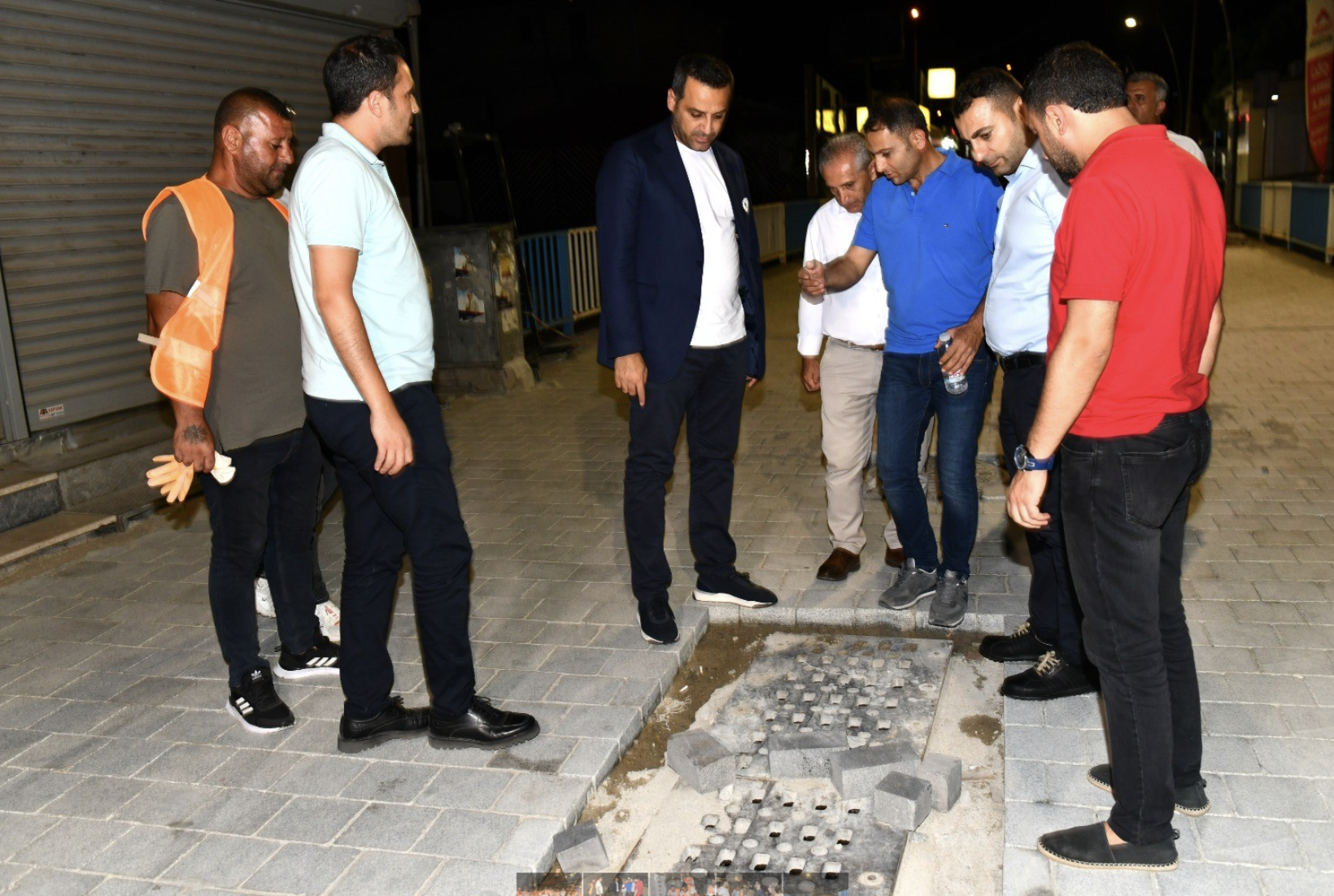 Başkan Yıldız’dan Gece Mesaisi