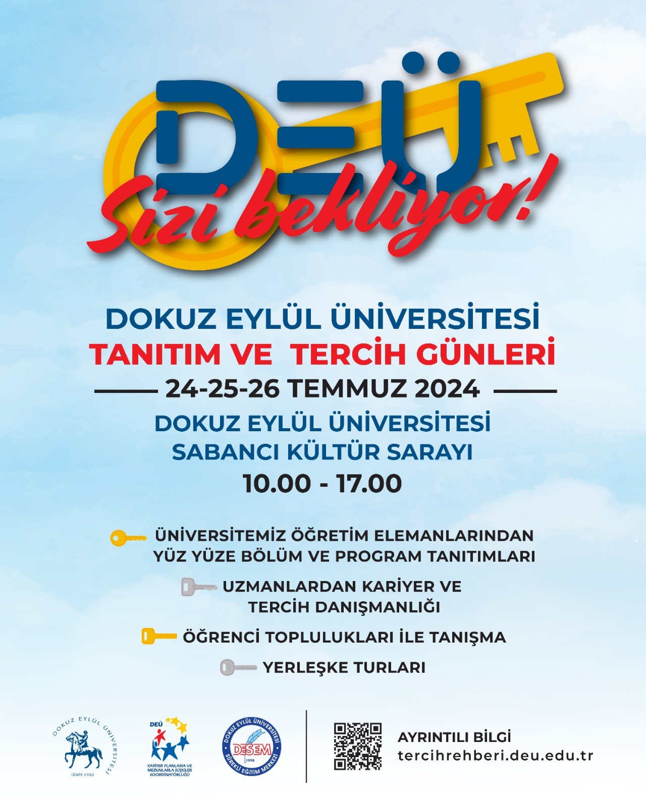 DEÜ'DE TERCİH VE TANITIM GÜNLERİ BAŞLIYOR