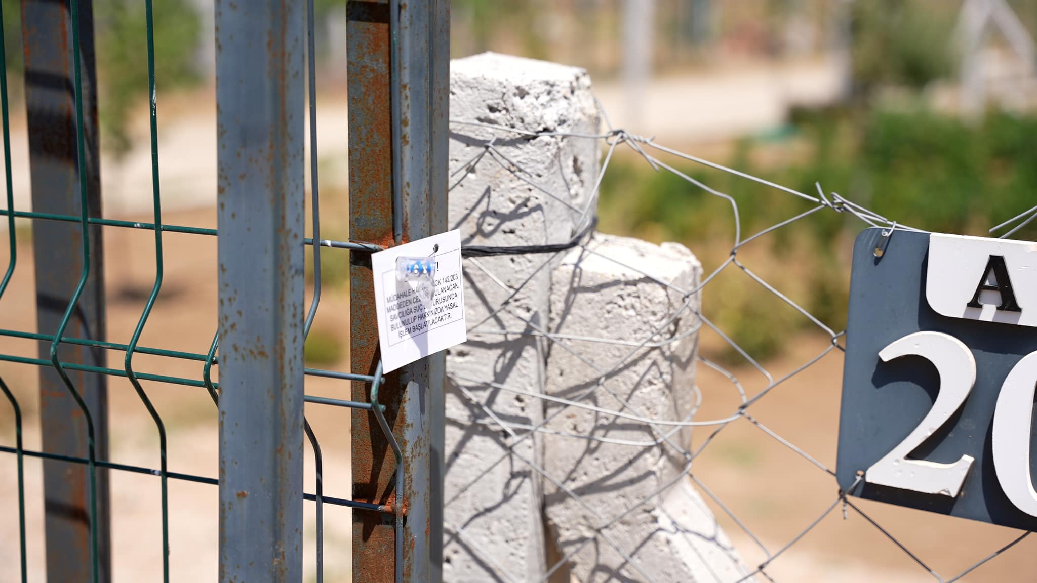 Torbalı Belediyesi, tarımı talan eden “Hobi bahçelerini” mühürledi